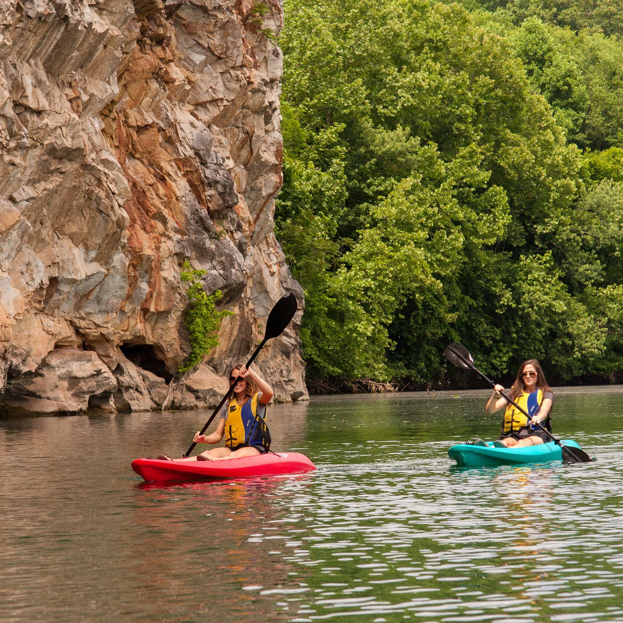 Lifetime Hydros 101 inch Sit-on-Top Kayak, Glacier Blue (90594) - Womvr