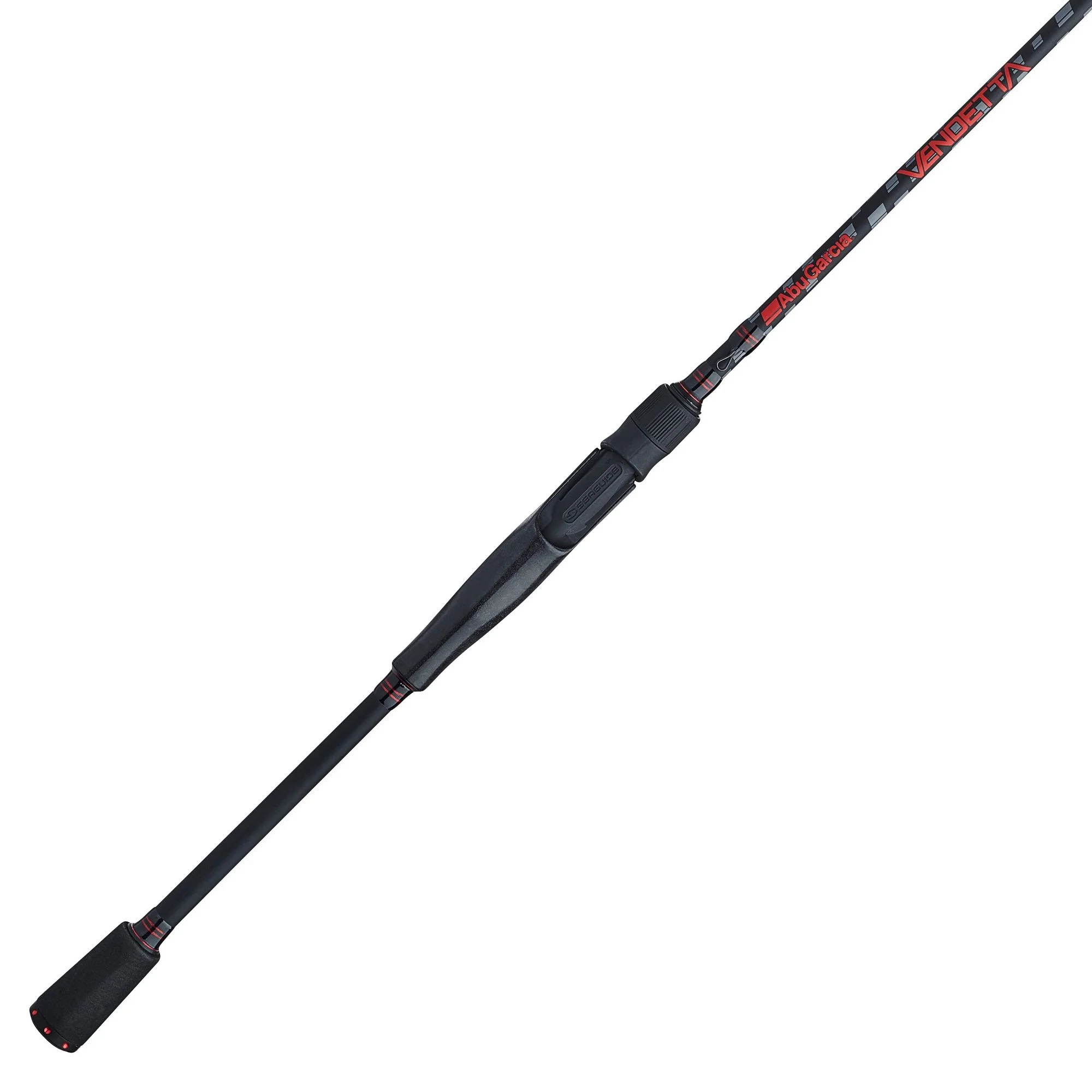 Abu Garcia 6'9” Vendetta Casting Fishing Rod, 2 Piece Rod - Womvr