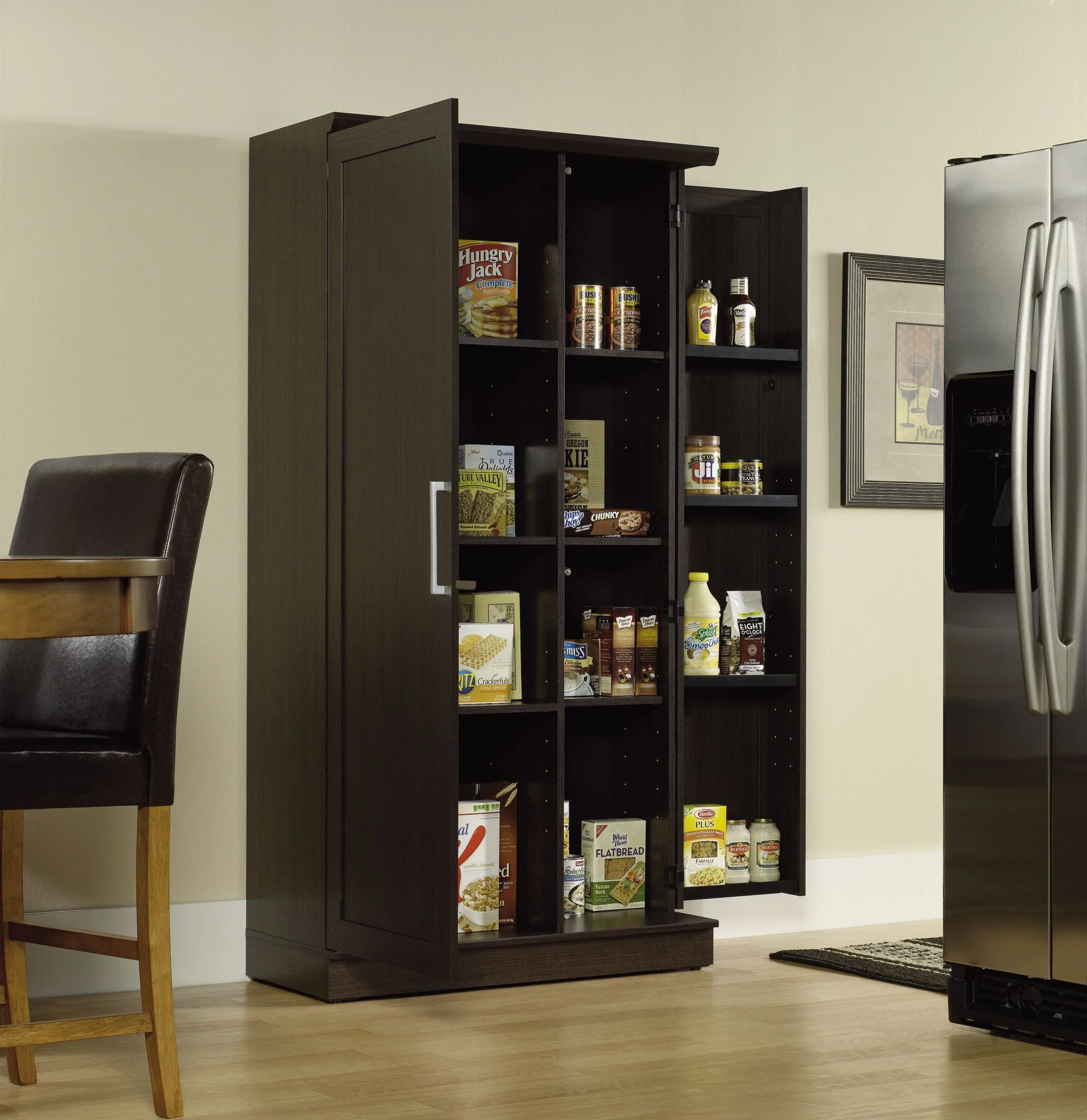 Sauder HomePlus Storage Cabinet, Soft White Finish - Womvr