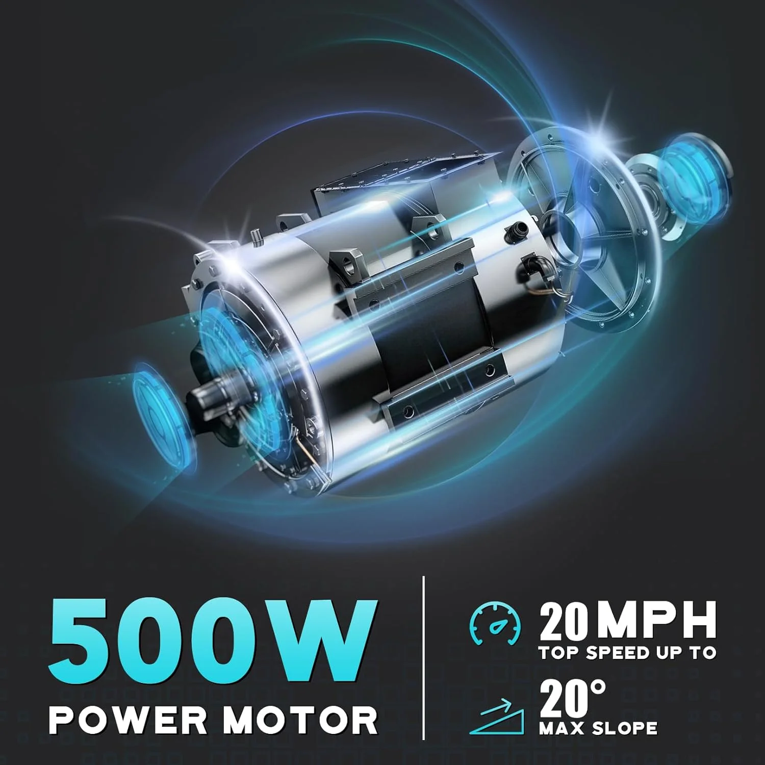 Caroma Electric Scooter for Adults, 20 Mph & 25 Miles Range, 10