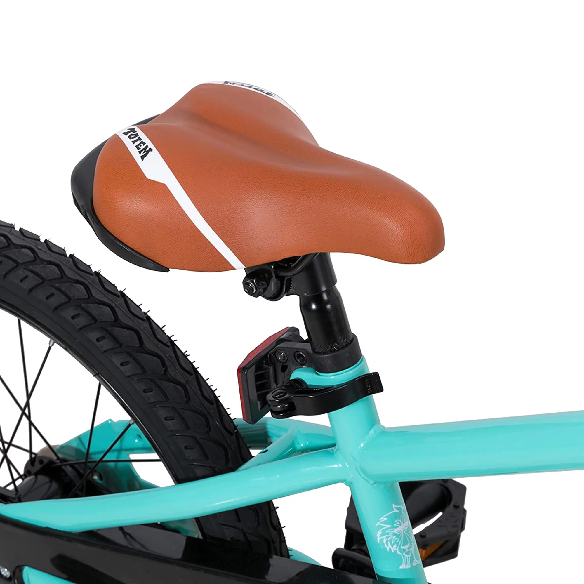 JOYSTAR Totem Series 16in Bike w/ Training Wheels & Kickstand, Mint Green - Womvr