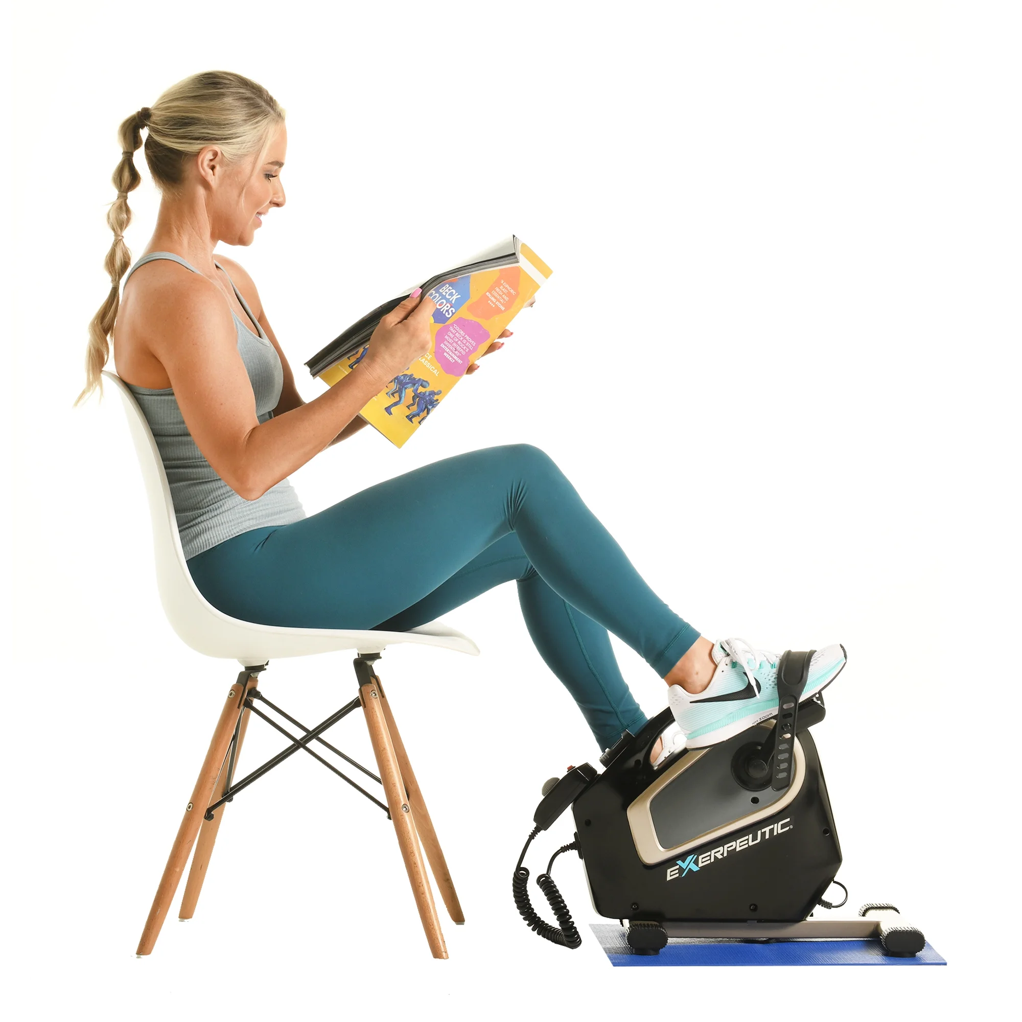 Exerpeutic 2000M Motorized Electric Legs and Arms Pedal Exerciser Exercise Bike - Womvr