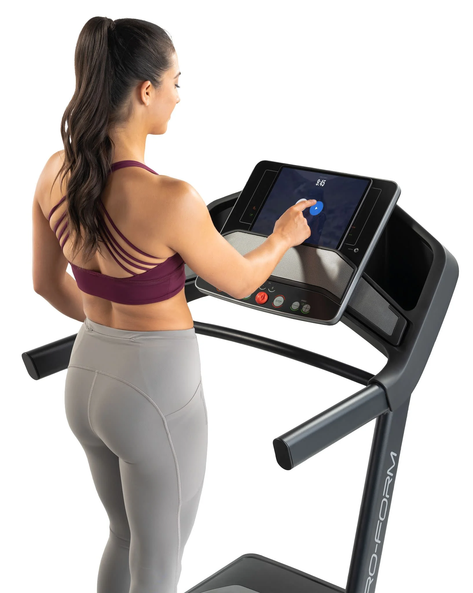 ProForm Carbon TL; Treadmill for Walking and Running with 5�� Display, Built-In Tablet Holder and SpaceSaver Design - Womvr