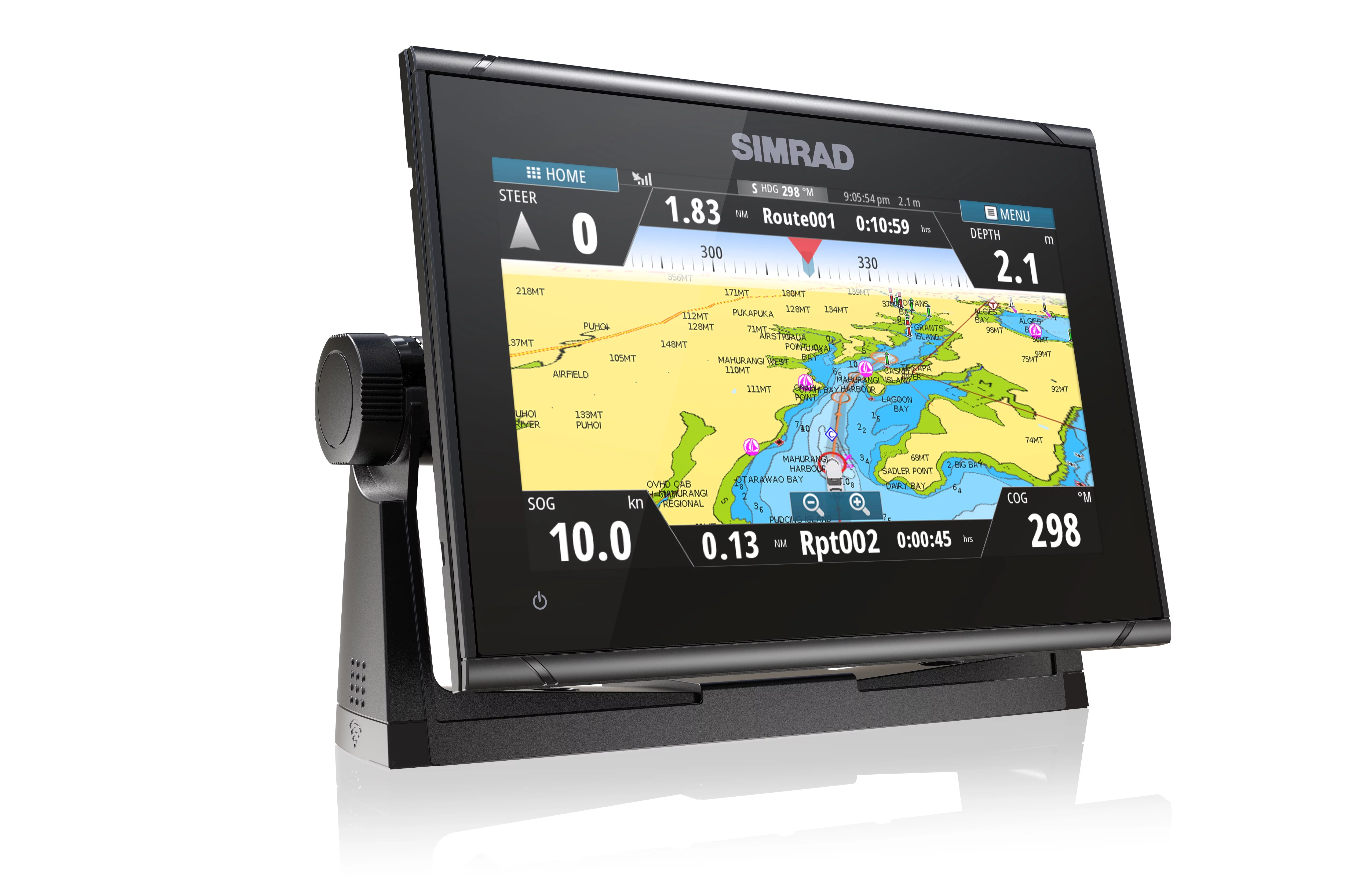 Simrad GO9 XSE with Active Imaging 3-in-1 Transducer + C-Map Discover, GPS Chart-Plotter - Womvr