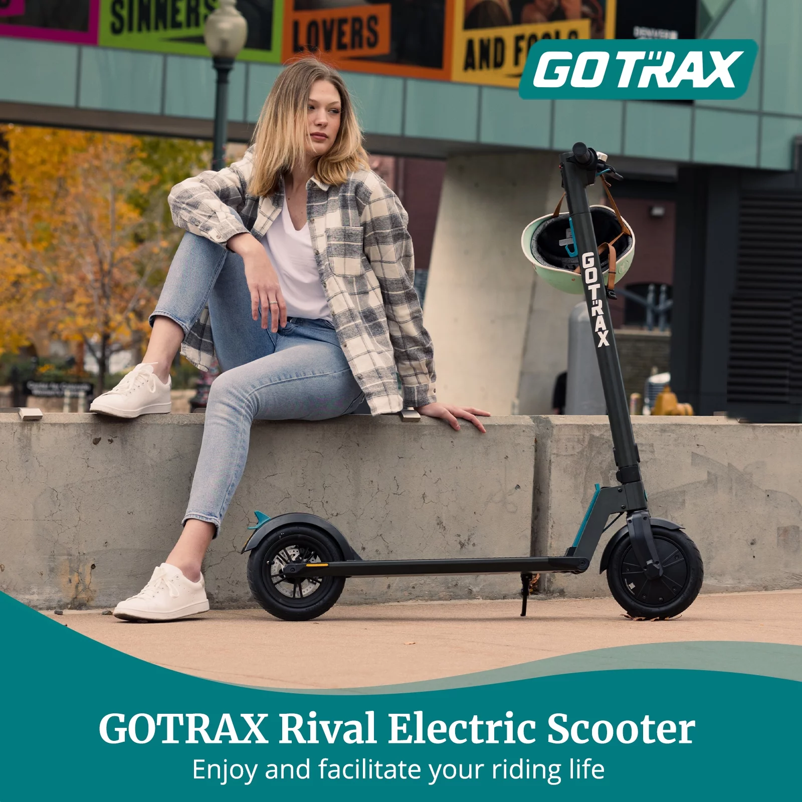 GOTRAX Rival Adult Electric Scooter, 8.5