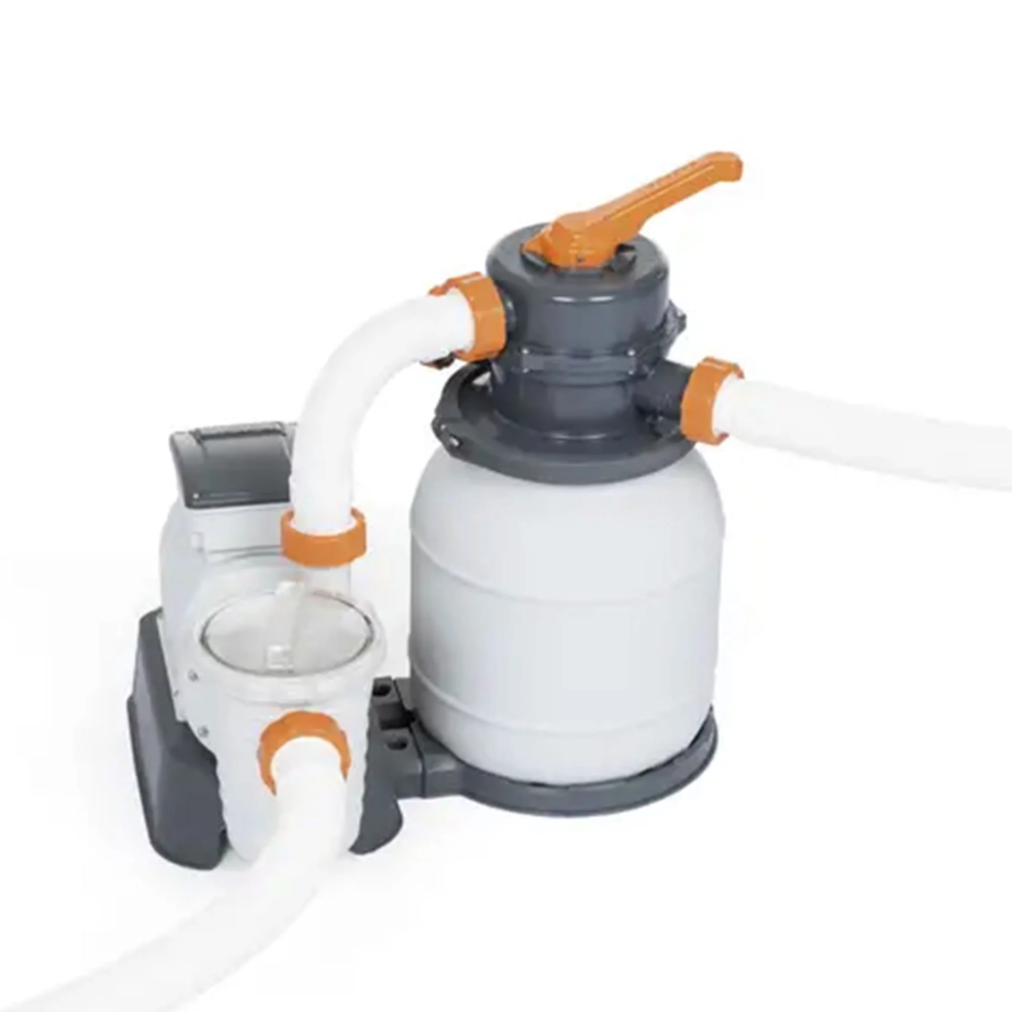 Bestway 18ft x 9ft x 4ft Rectangular Above Ground Swimming Pool Kit - Womvr