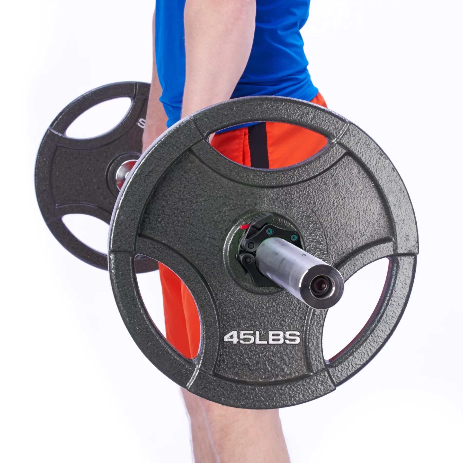 Black Mountain Products Barbell Clamps with Quick Release for 2 In. Olympic Bars - Womvr