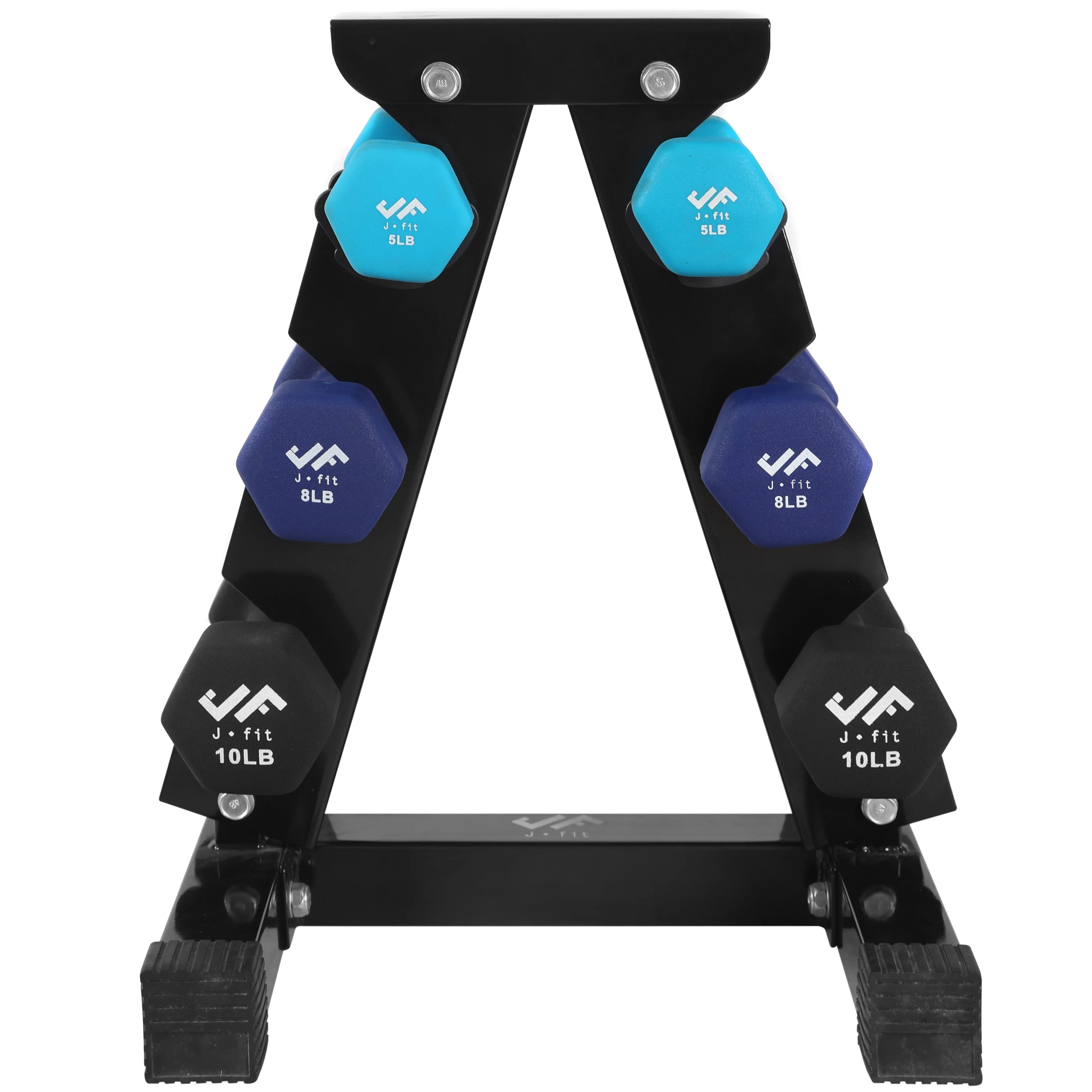 46 lb dumbell set w/steel stand - Womvr