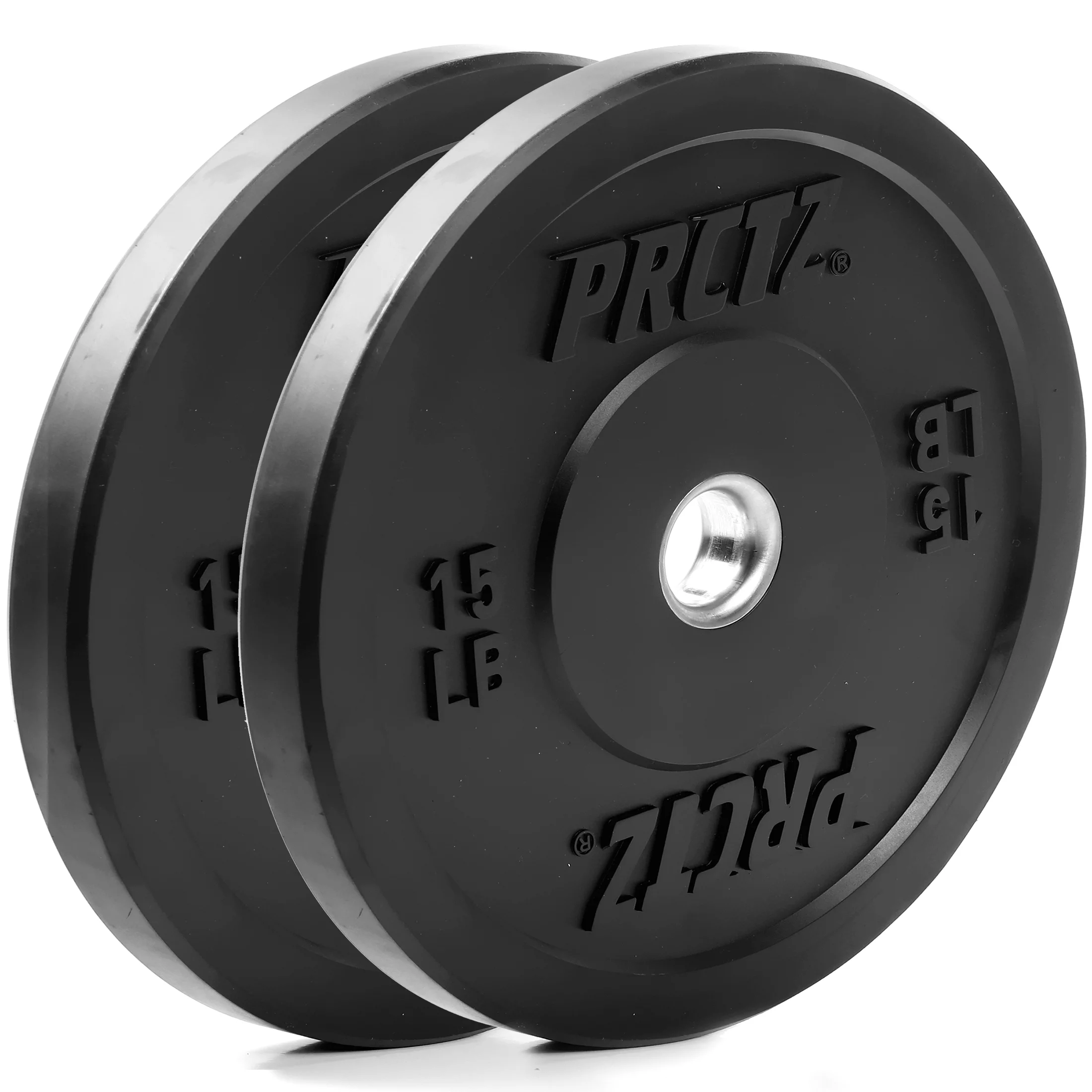 PRCTZ 45 lb Bumper Plate Weight, Fits 2
