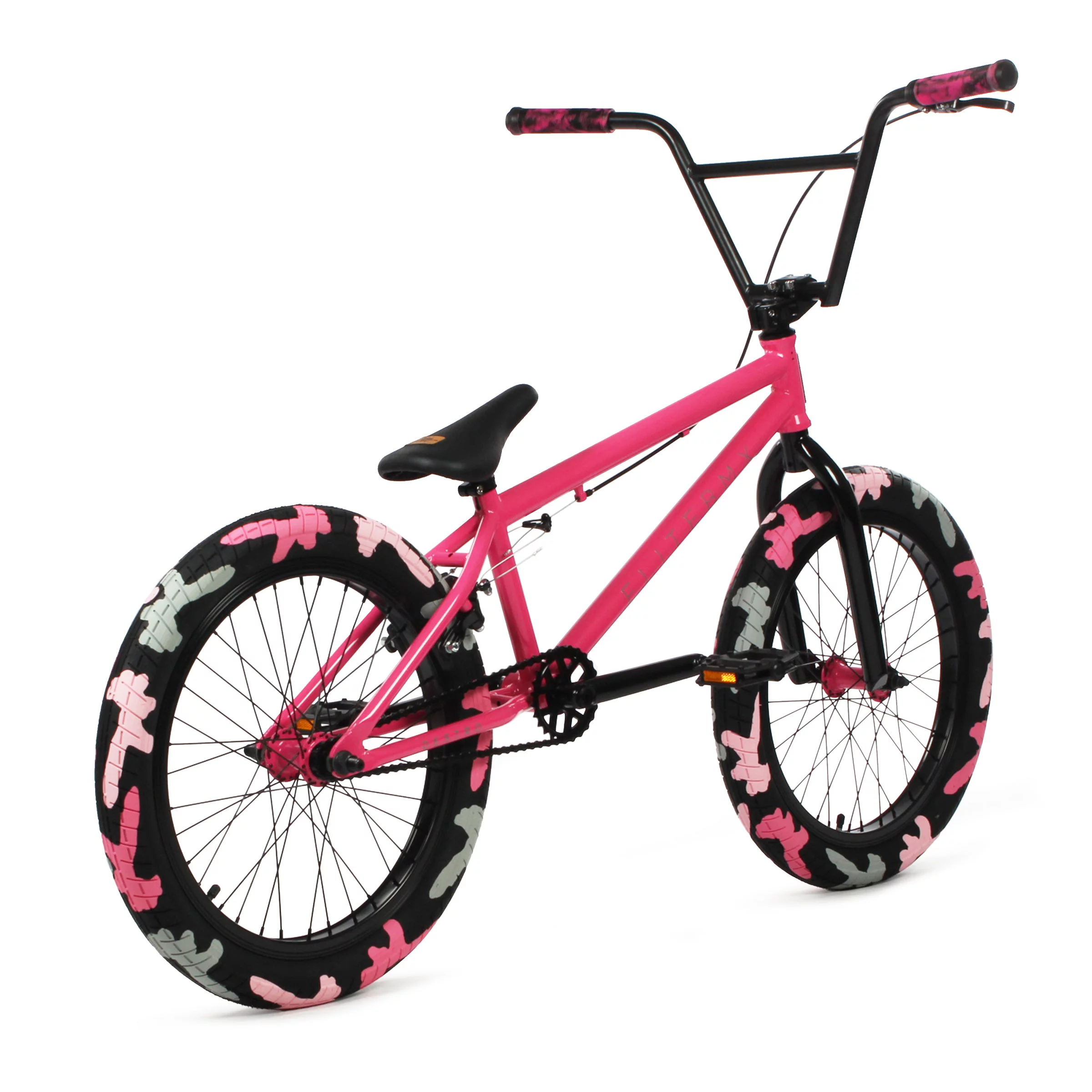 Elite Destro BMX Bike for Kids, 20-inch Top Tube, 3-Piece Crank, (Suitable for 11+ year olds (4ft to 5ft 10