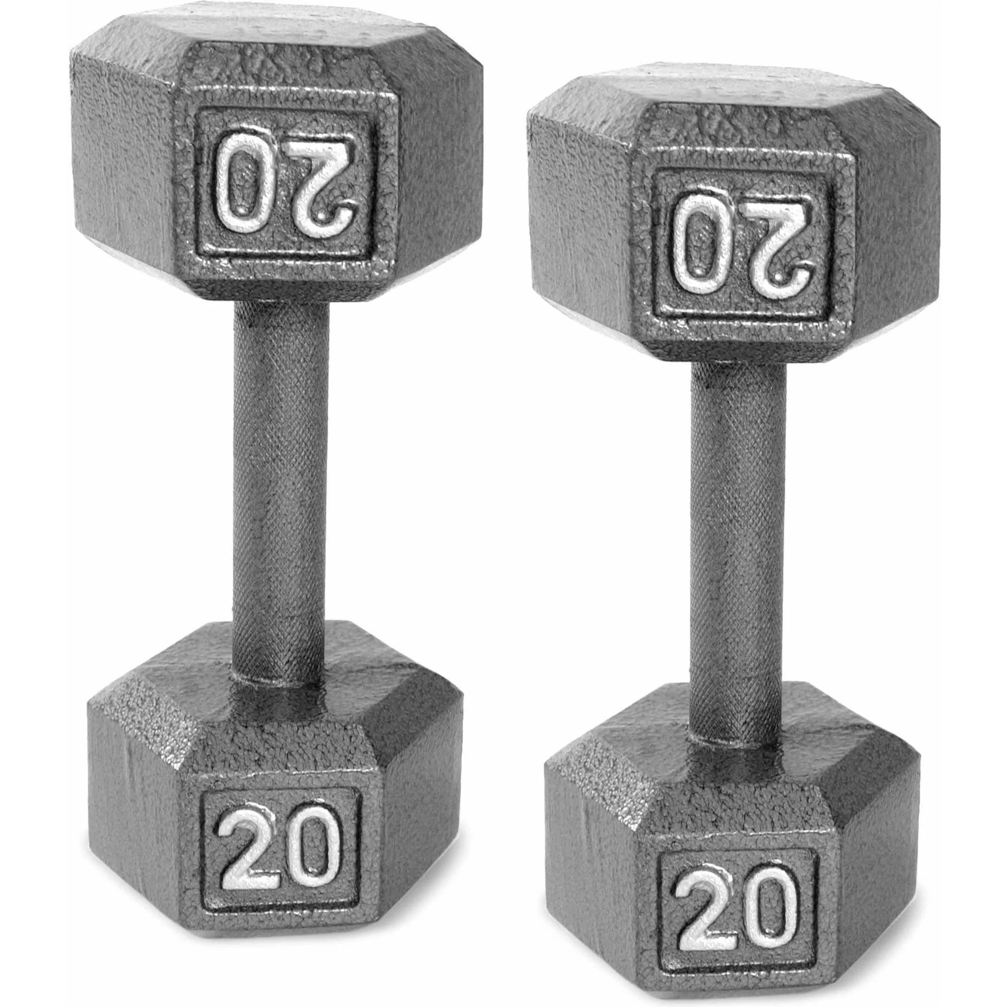 CAP Barbell Cast Iron Dumbbell, 25 Lb. Pair - Womvr