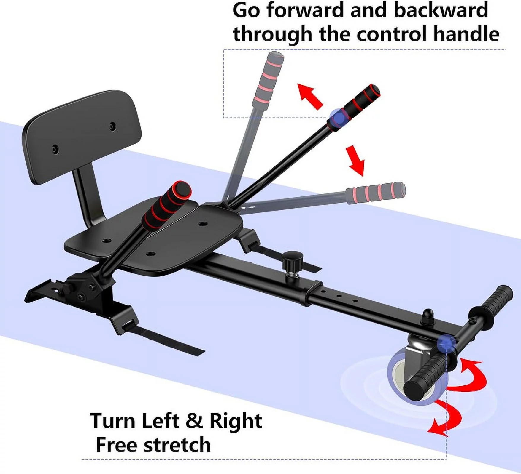 JOLEGE Hoverboard Go Kart Combo, 6.5