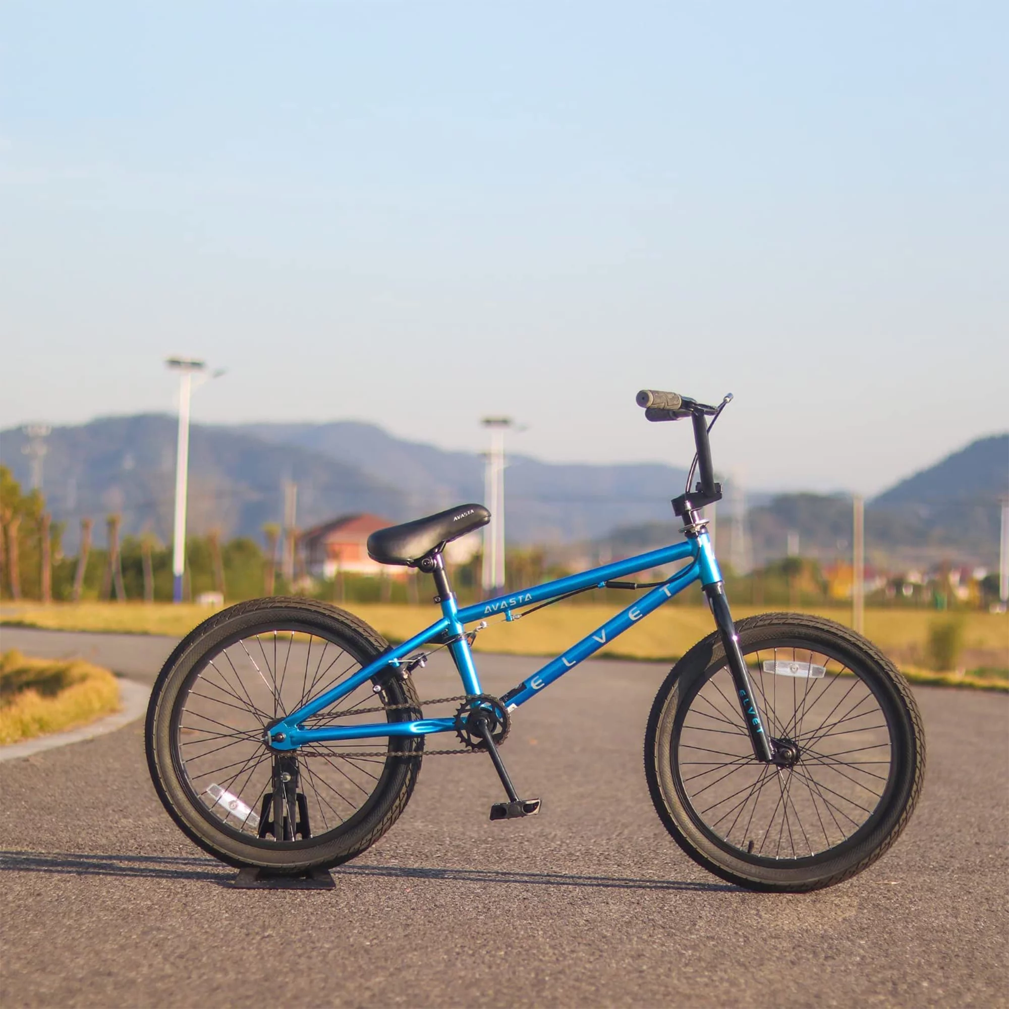 AVASTA 20 Inch Kid BMX Bicycle for Beginner Riders, Ages 8 and Up, Blue - Womvr