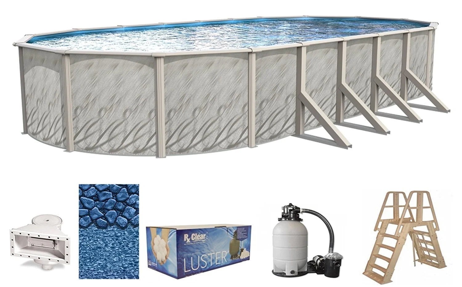 Lake Effect Pools Meadows 12' x 24' x 52