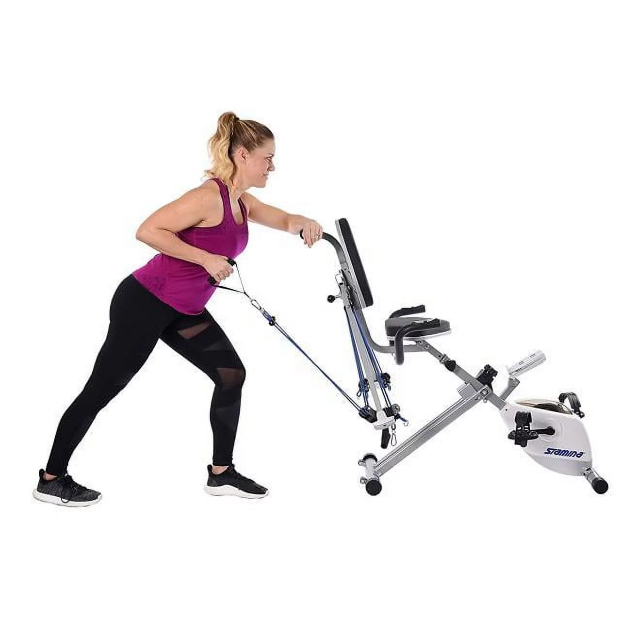 Stamina Strength System Magnetic Resistance Training Exercise Bike - Womvr