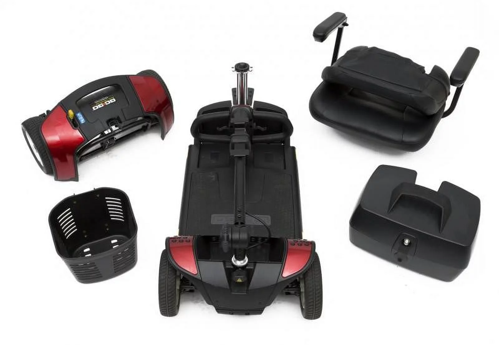 Pride Mobility Go-Go Ultra X 3-Wheel Travel Mobility Scooter, Top Speed: 4.00 mph - Drive Range: 6.90 miles - Womvr