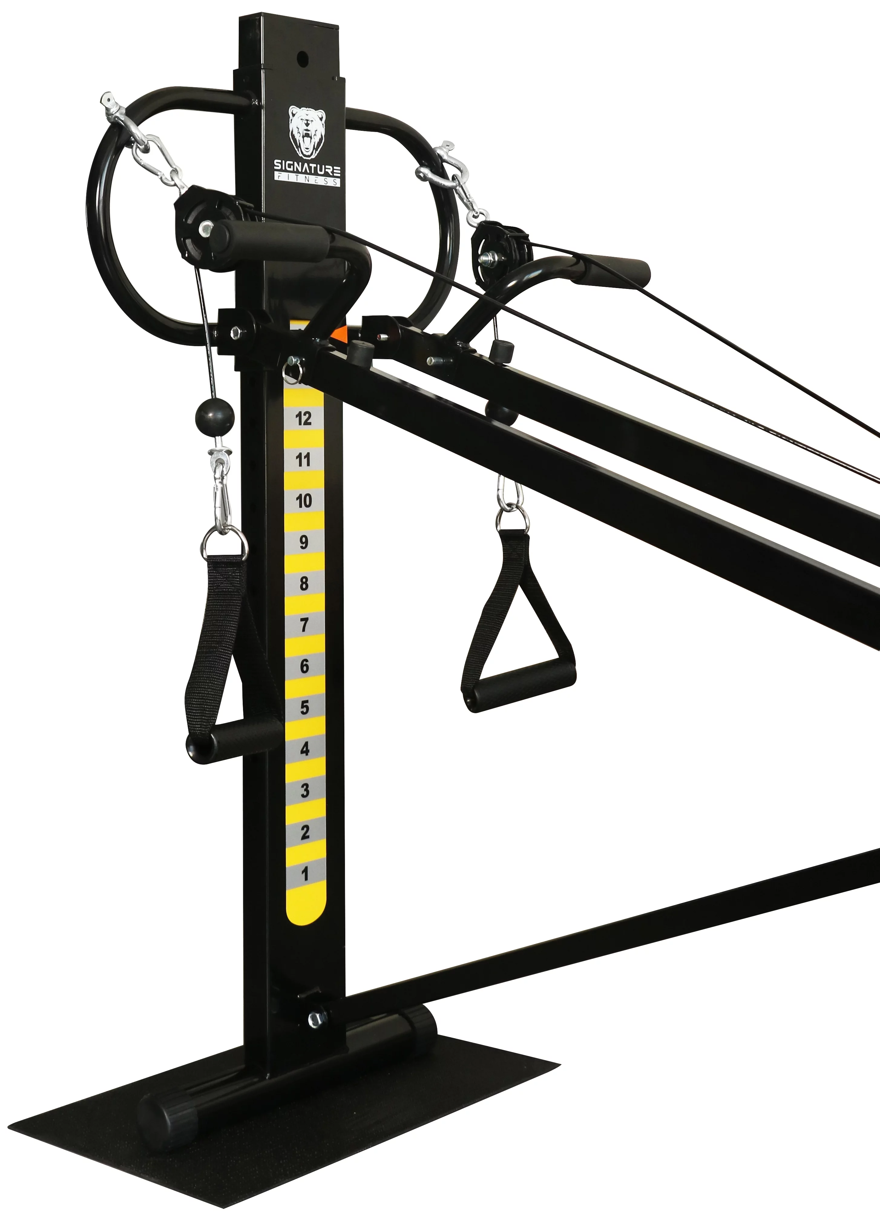 Fitvids LX700 Home Gym System Workout Station with 15 Resistance Levels, Comes with Resistance Bands and Floor Mats, 375-Pound User Weight Capacity - Womvr