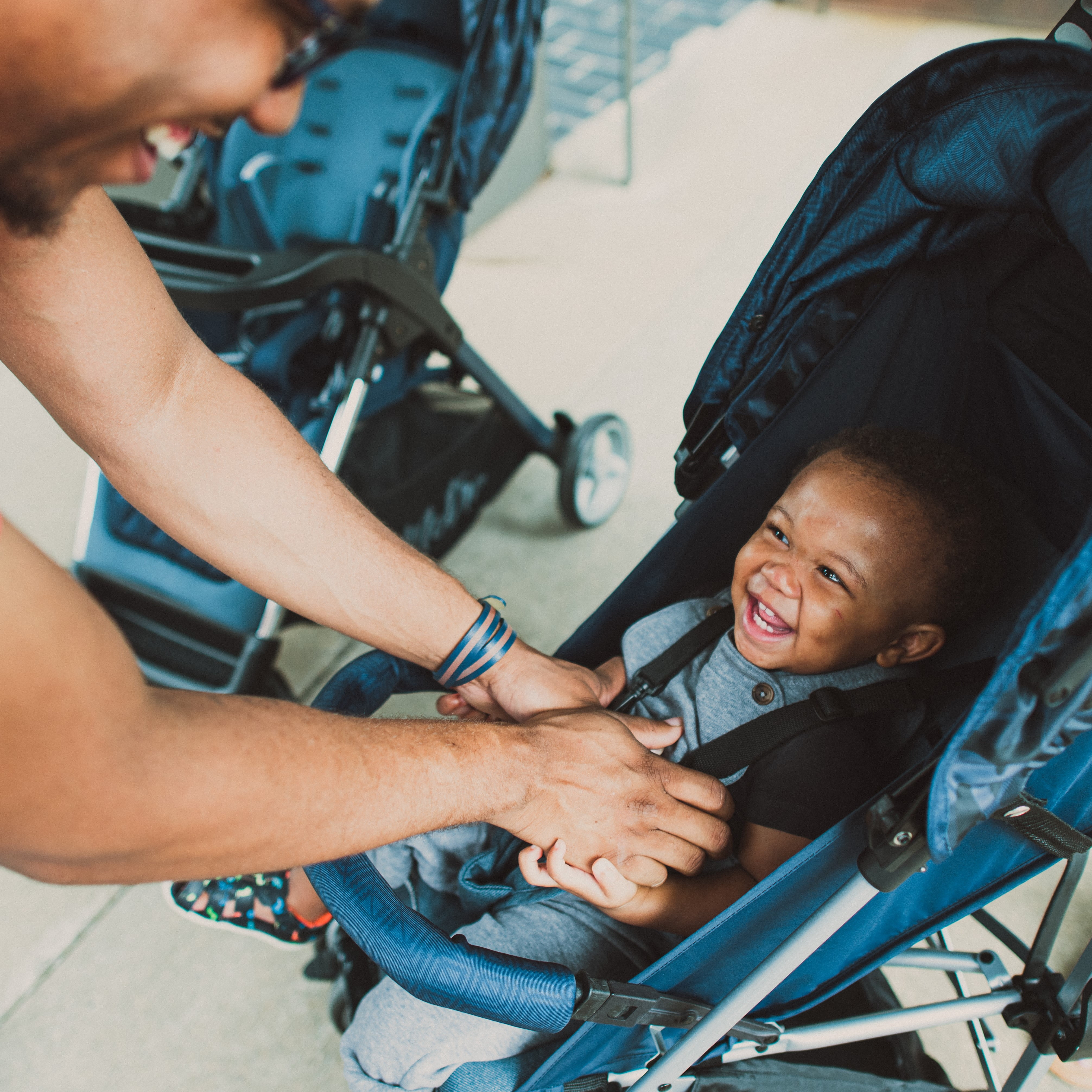 Monbebe Breeze Lightweight Compact Baby Stroller - Heather Camo - Womvr