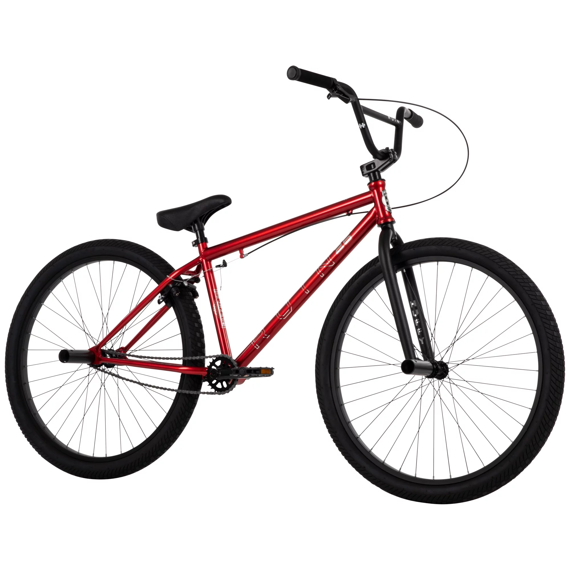 Huffy Ruin 26-inch Men's BMX Freestyle Bicycle, Ages 12+ Years,  Red - Womvr