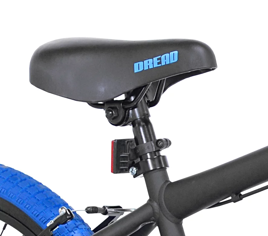 Kent Bicycle 20 In. Dread Boy's BMX Bike, Black and Red - Womvr