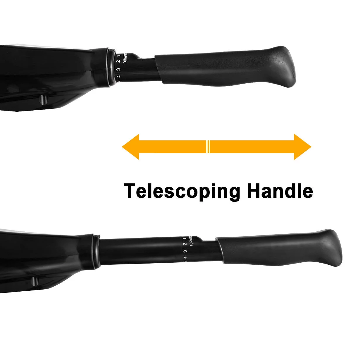 Costway New 86lbs Freshwater Transom Mounted Trolling Motor 36