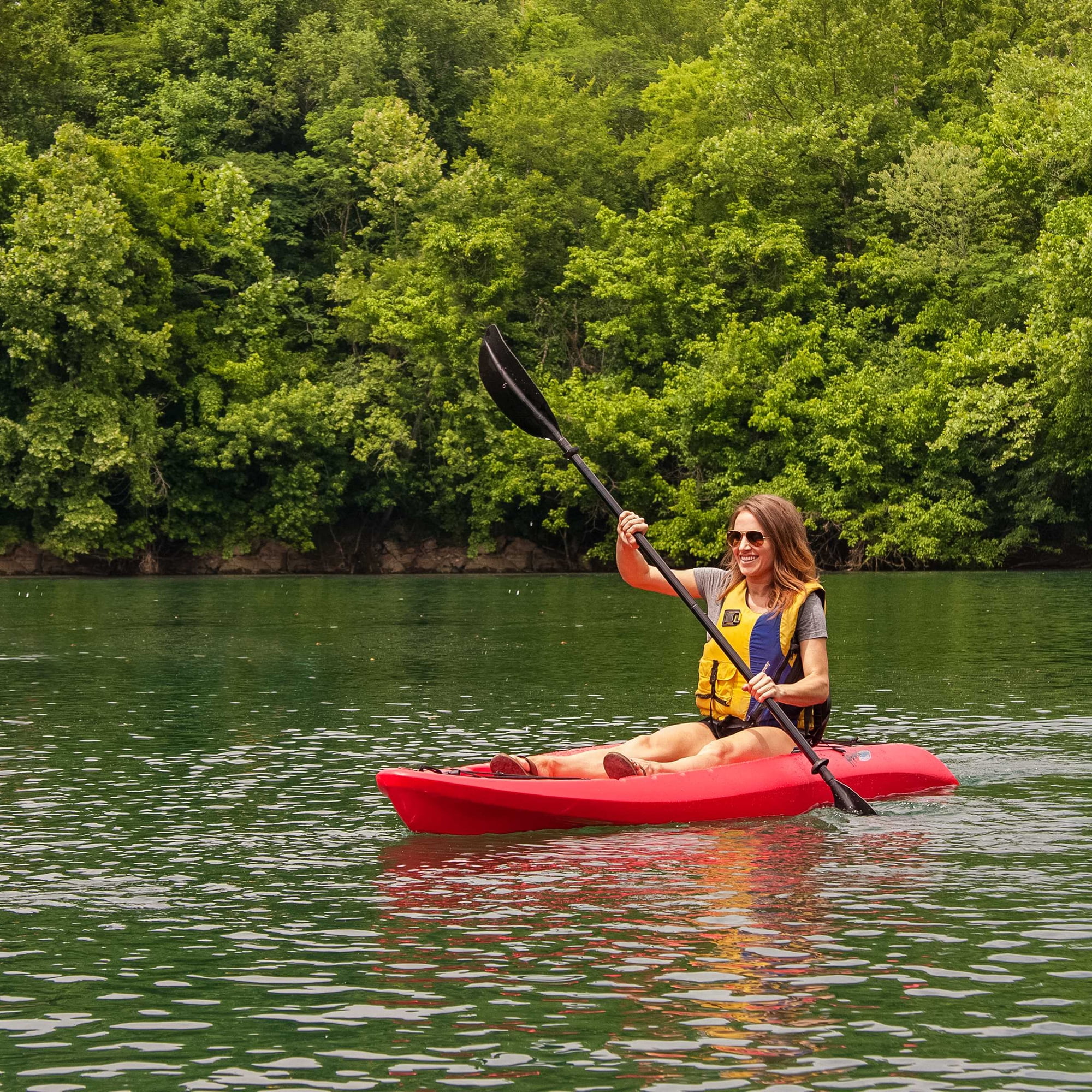 Lifetime Hydros 101 inch Sit-on-Top Kayak, Glacier Blue (90594) - Womvr