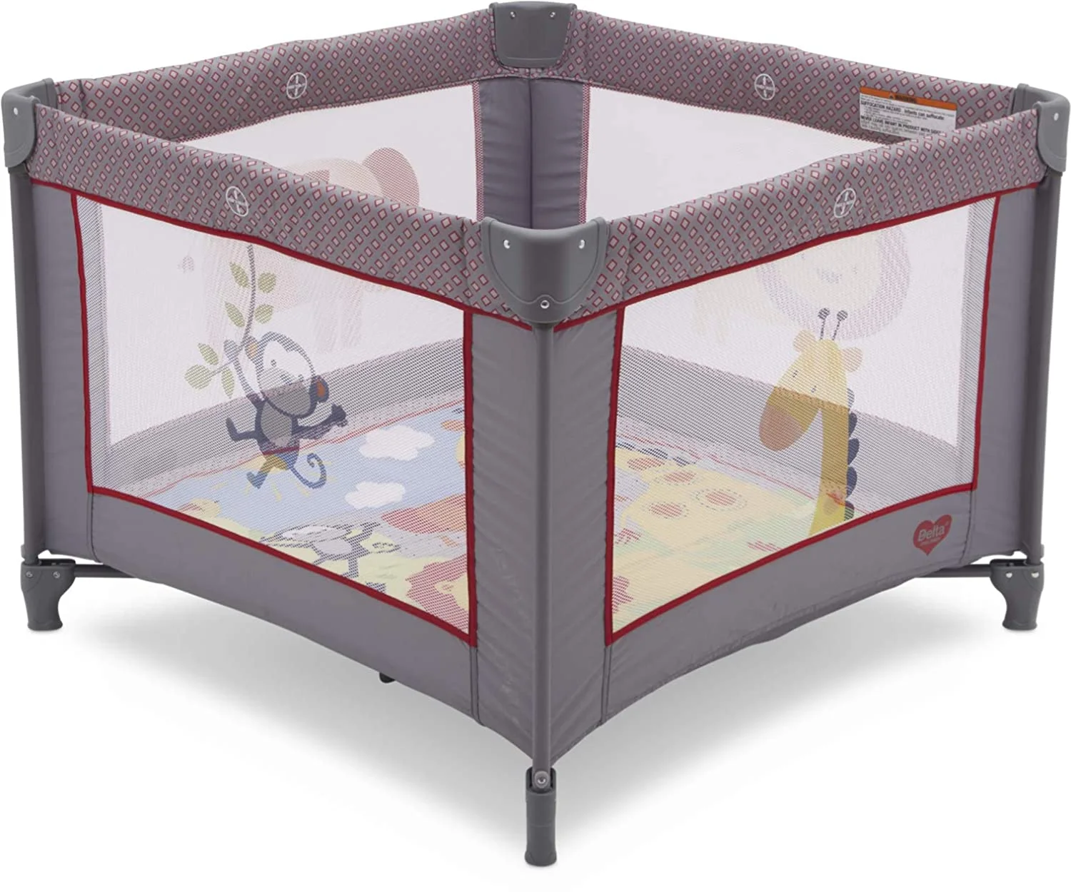 Delta Children Play Yard, Safari Fun, 36