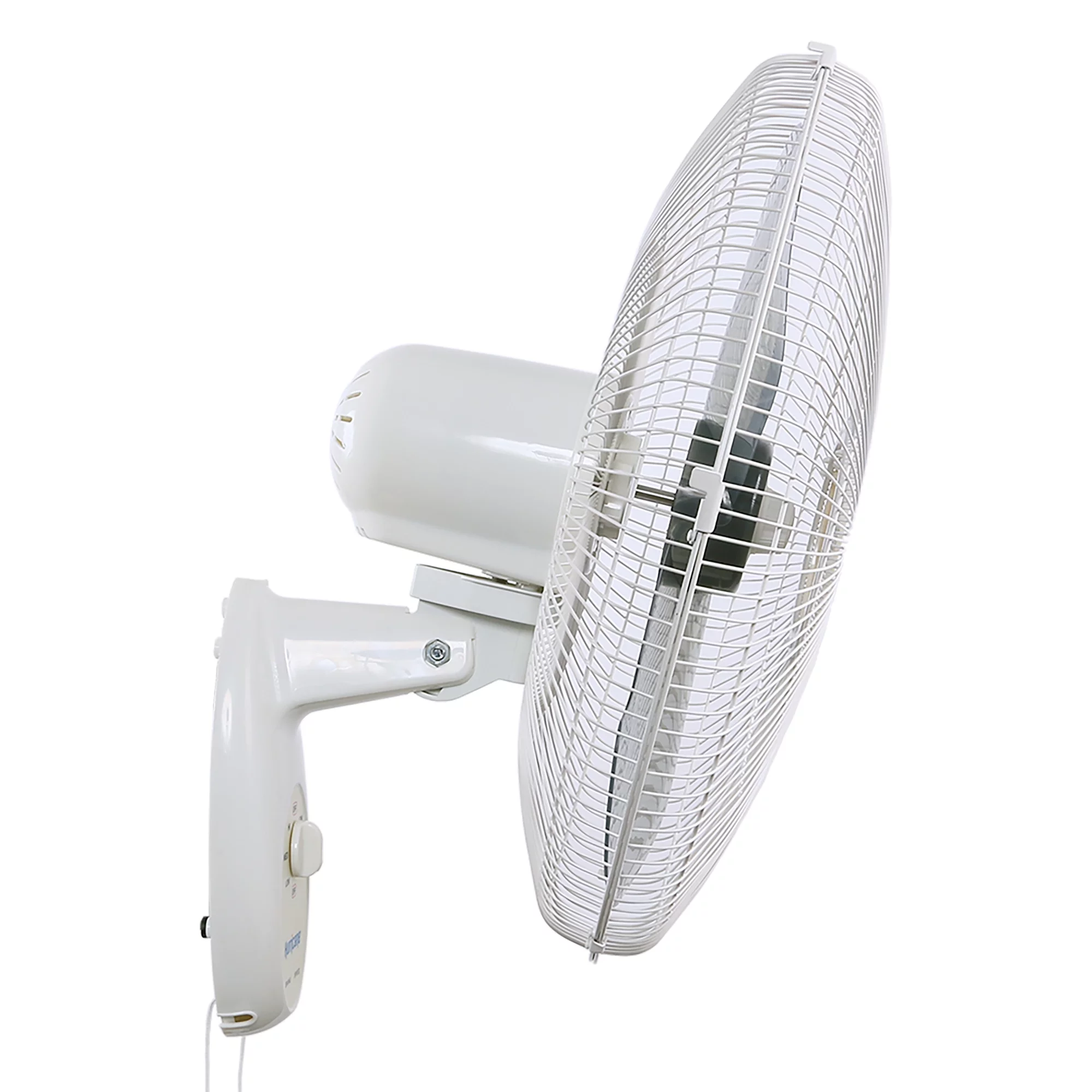 Hurricane Supreme 18 Inch Oscillating Wall Mount Fan, White - Womvr