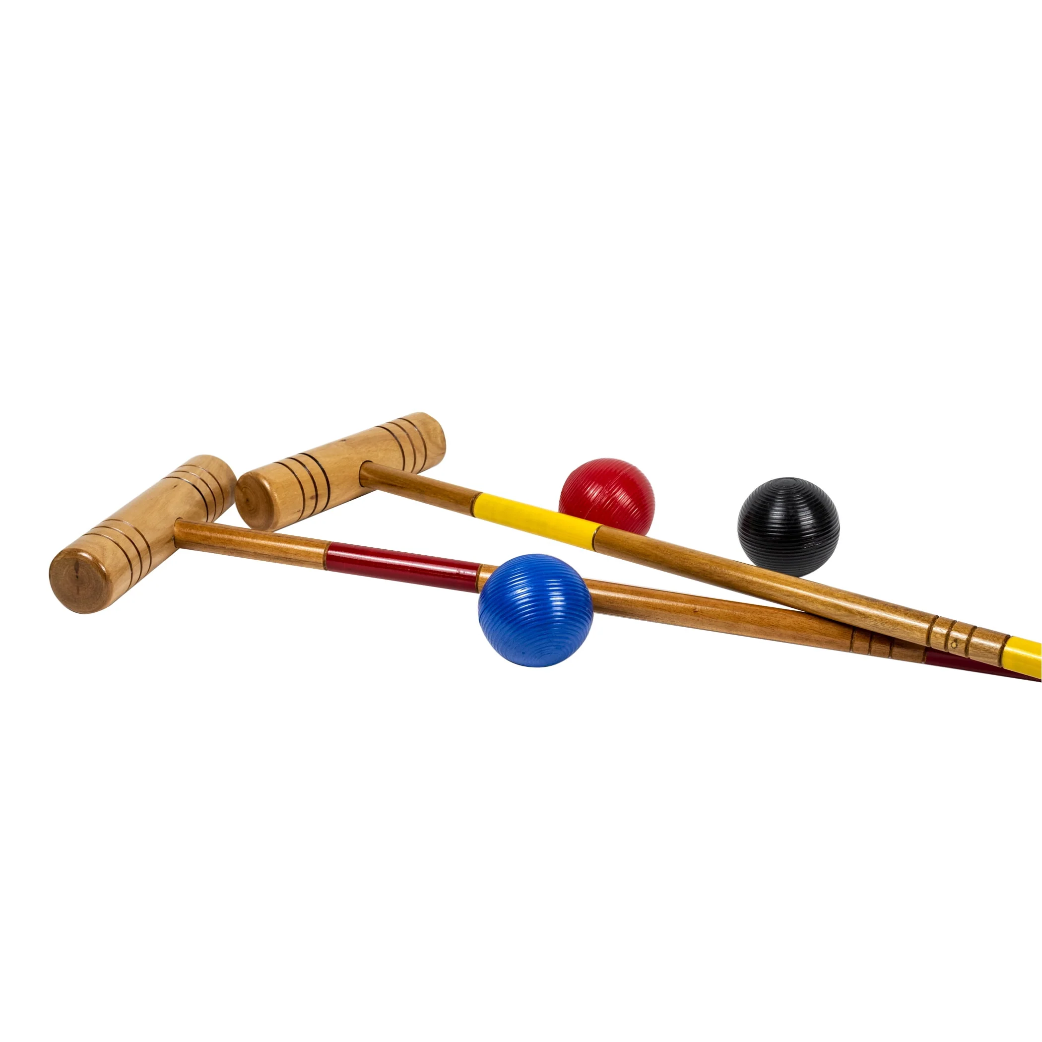 Gener8 Wood 6 Player Croquet Lawn Game Set - Ages 8 years and up - Womvr