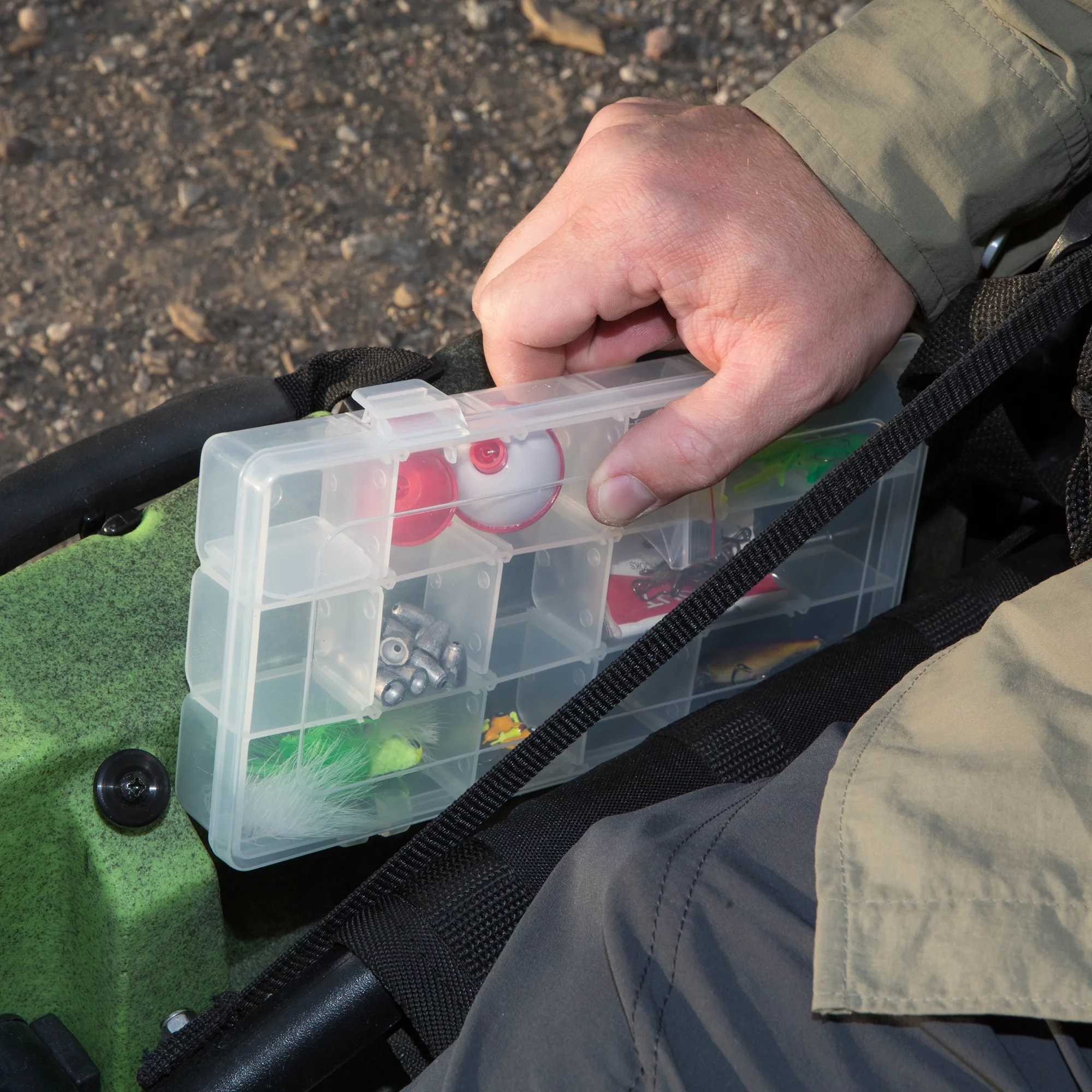 Lifetime Stealth Angler 110 Sit-on-Top Fishing Kayak, Sandstone (90514) - Womvr