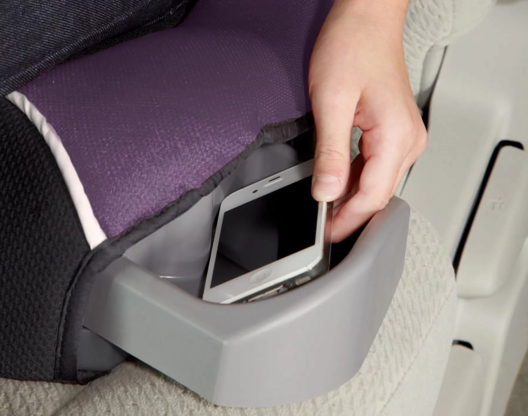 Graco Affix Highback Forward Facing Booster Car Seat with Latch System, Grapeade - Womvr