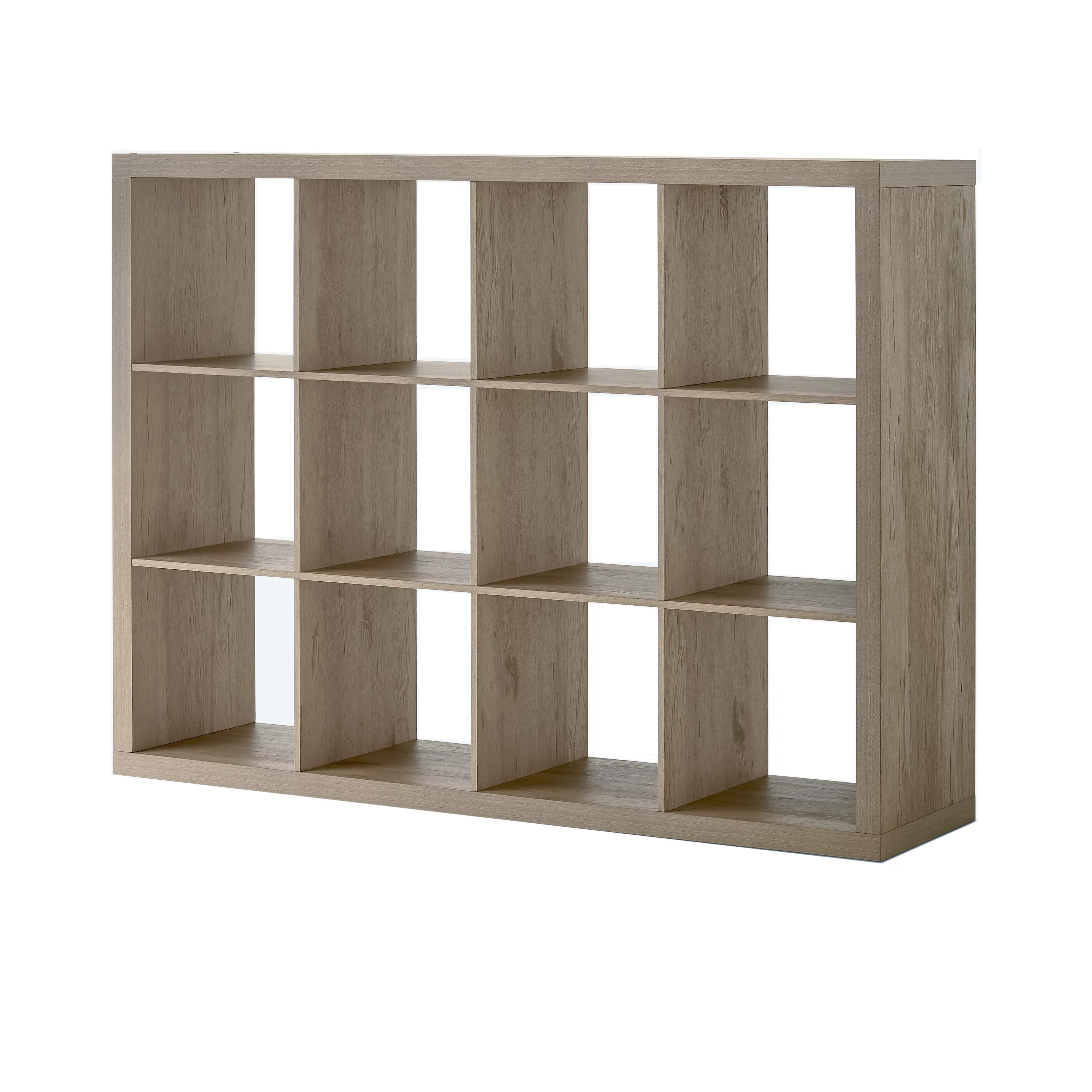 Better Homes & Gardens 12-Cube Storage Organizer, Natural - Womvr