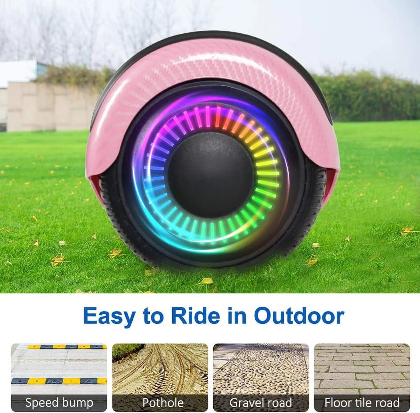 Hoverboard with Bluetooth and LED Lights 6.5