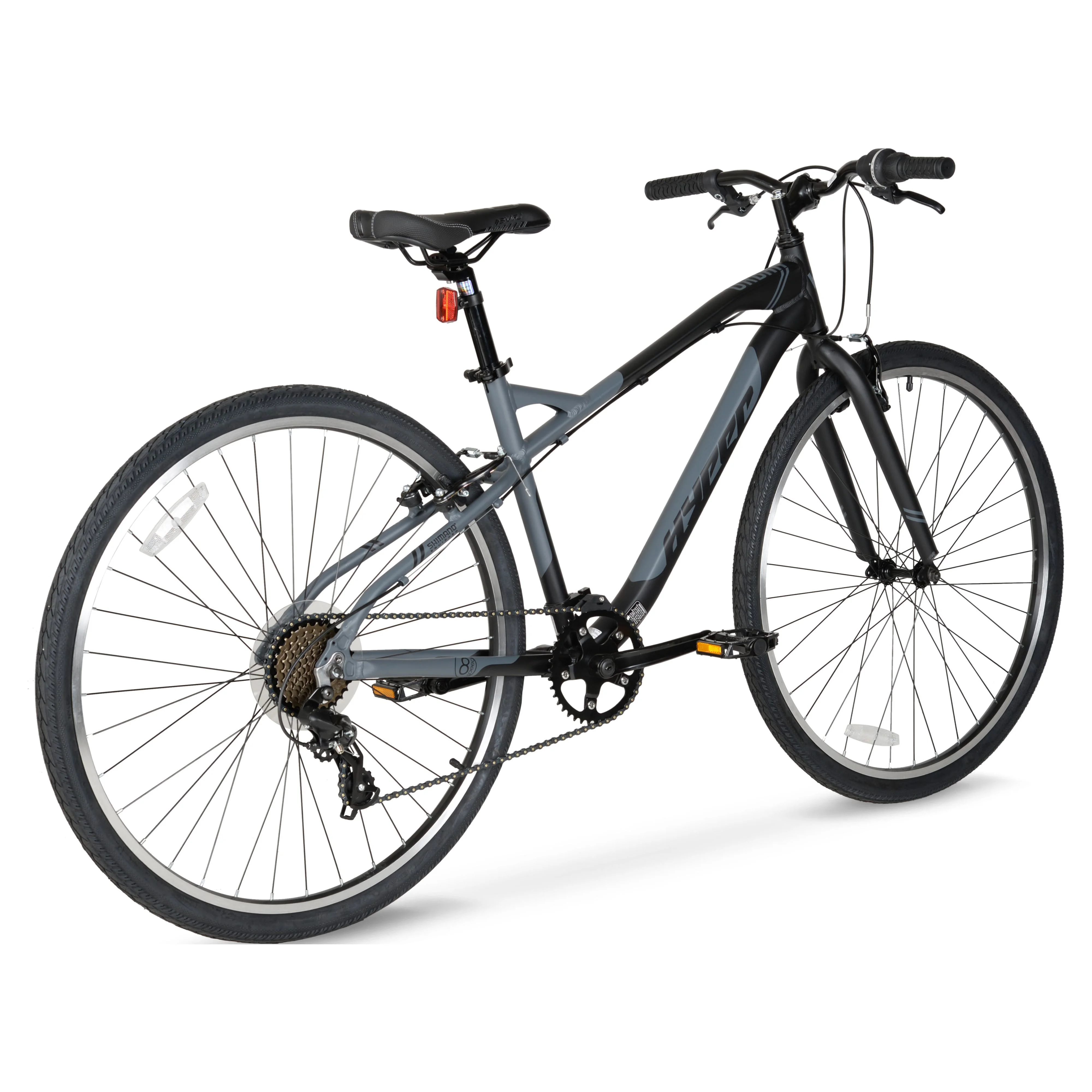 Hyper Bicycles 700c Urban Bike for Adults, Gray - Womvr