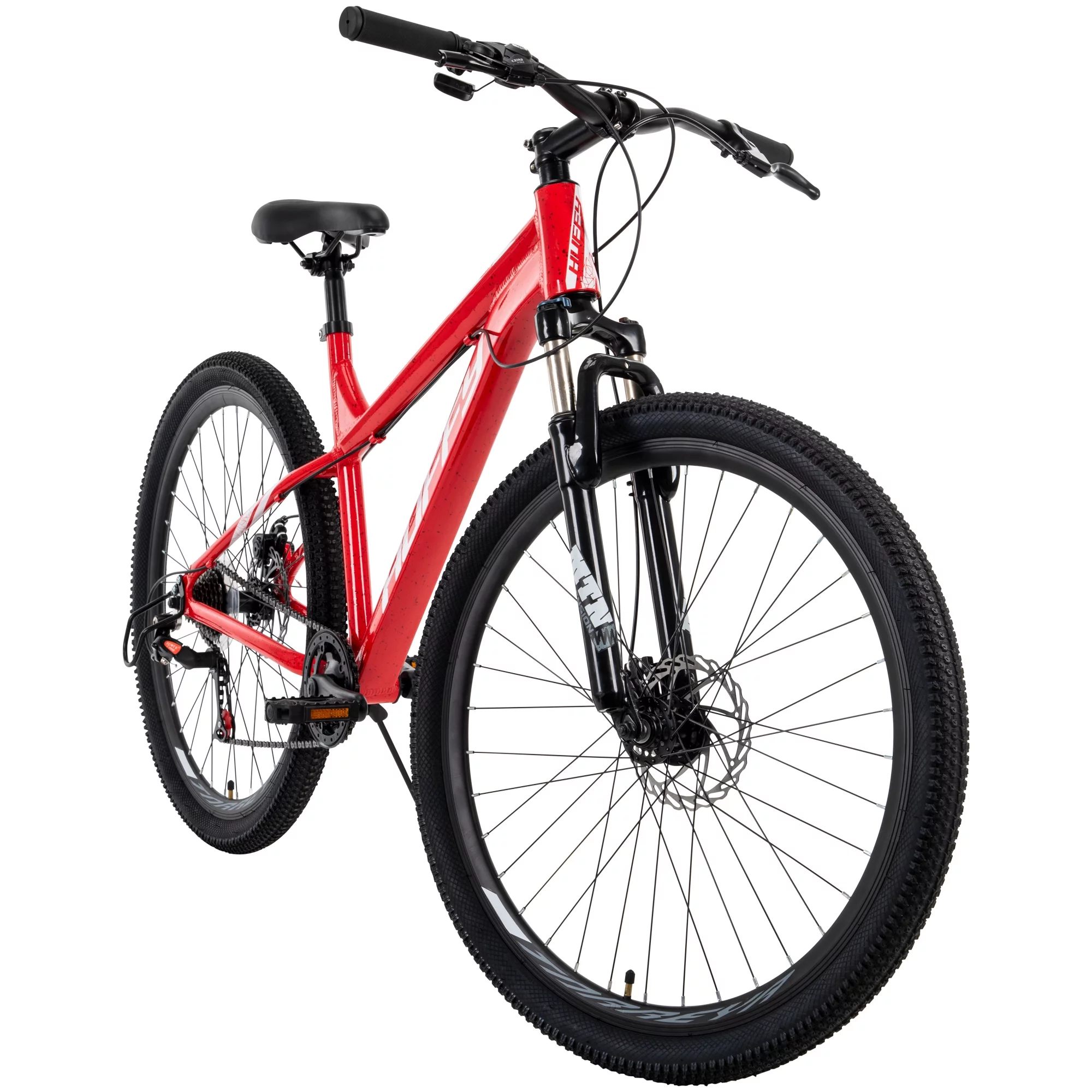 Huffy Torreya 27.5 In. 8-Speed Aluminum Mountain Bicycle for Men, Red - Womvr