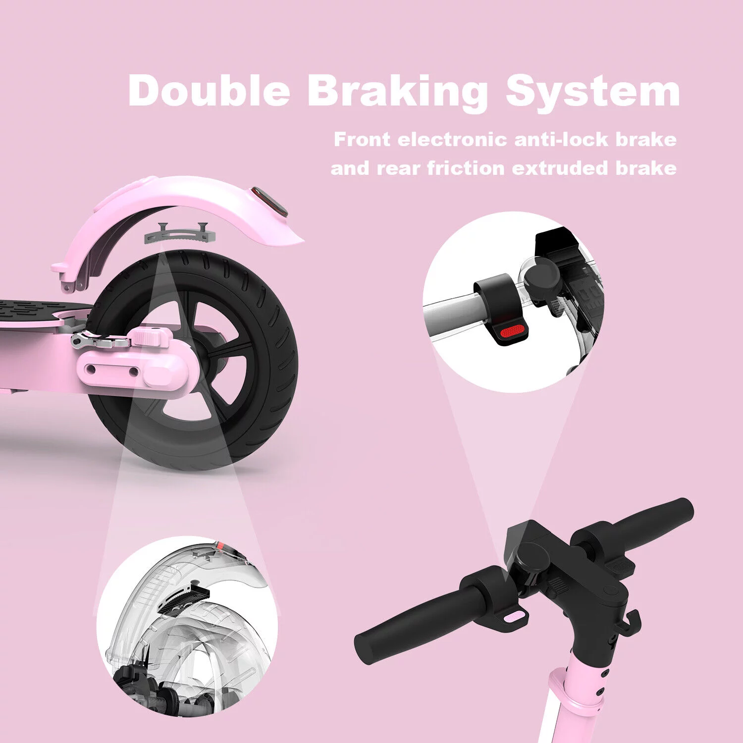 Hiboy S2 Lite Electric Scooters for Adults Teens 13 MPH & 10.6 Miles, 6.5