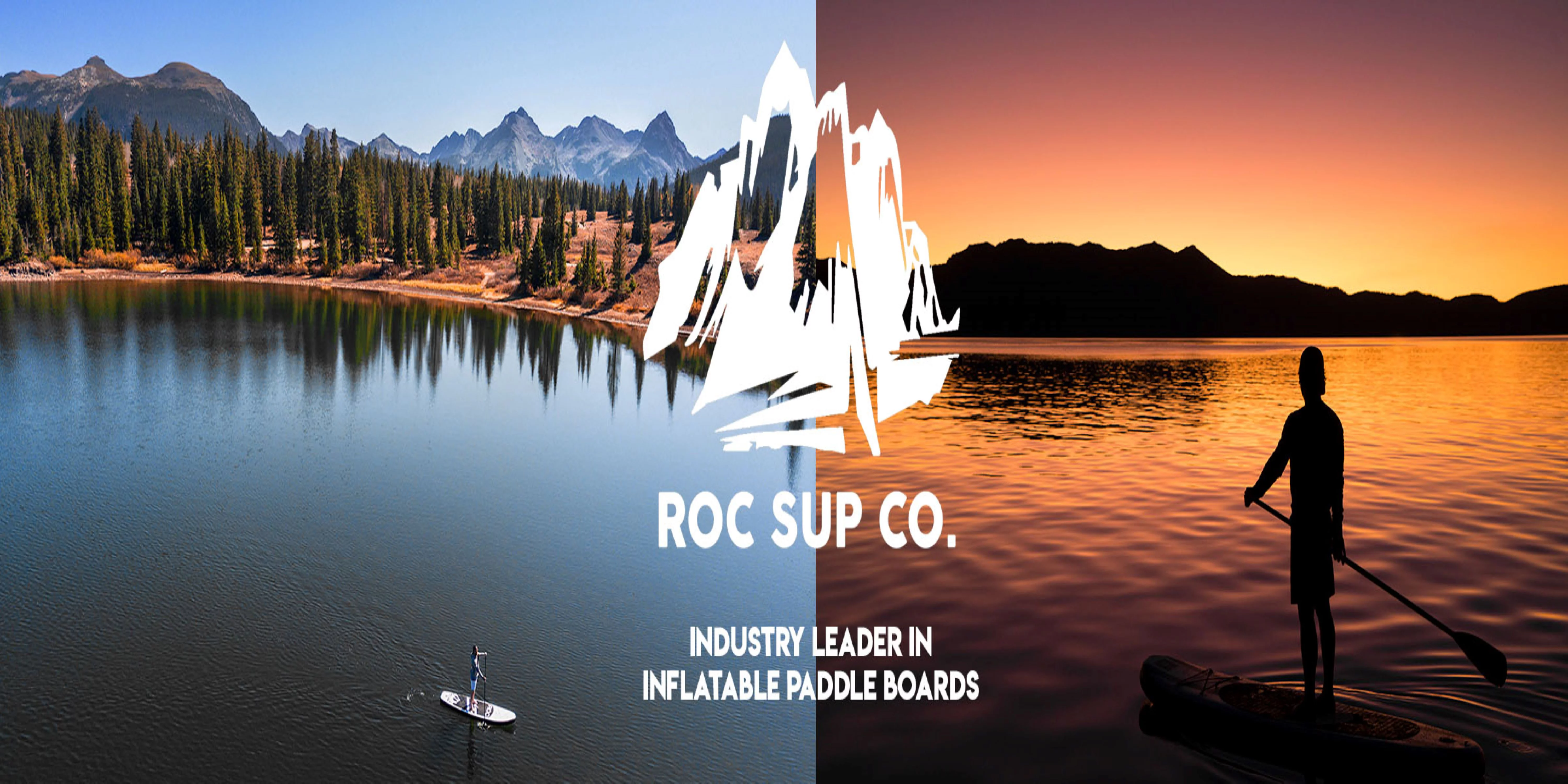 Roc Inflatable Stand Up Paddle Board with Premium sup Accessories & Backpack, Non-Slip Deck, Waterproof Bag, Leash, Paddle and Hand Pump - Womvr