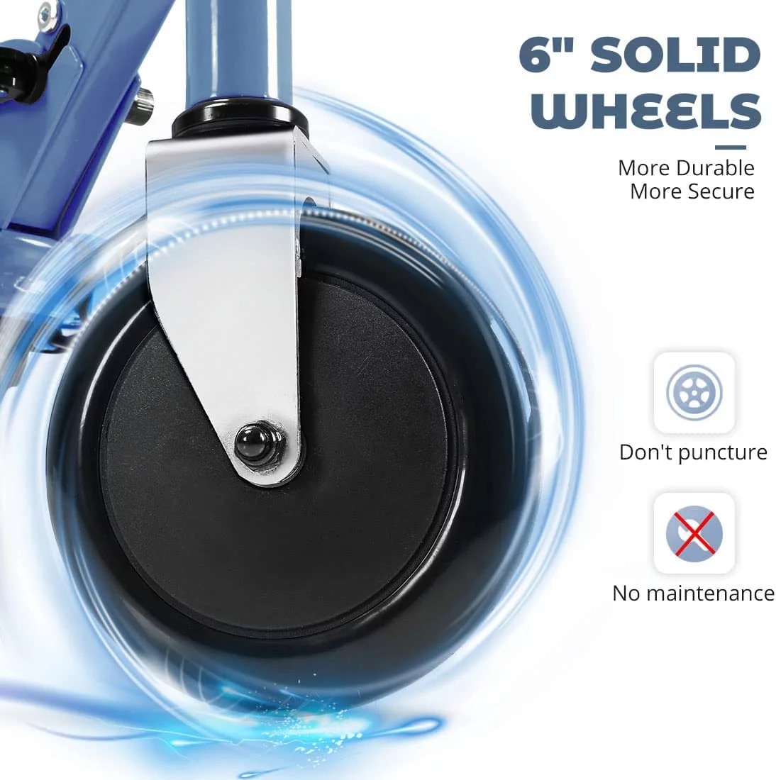 Maxtra Scooters E100 Folding Electric Scooter with Adjustable Handlebar for Kids Ages 6-12, up to 10 MPH, 155 Lbs. Max Load - Womvr