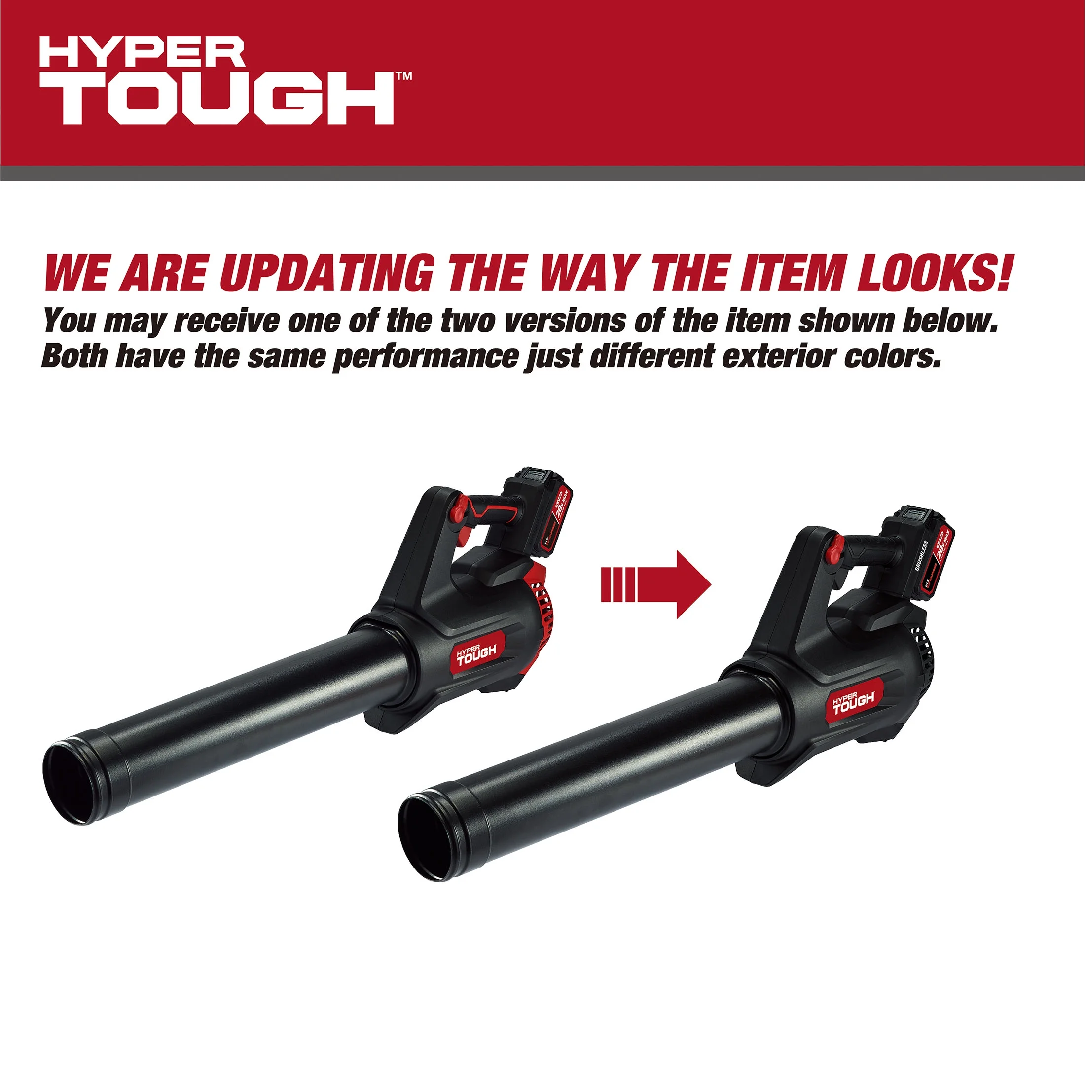 Hyper Tough 20V Max 110 mph 420 Cfm 4.0Ah Brushless Handheld Battery Blower, HT22-401-03-01 - Womvr