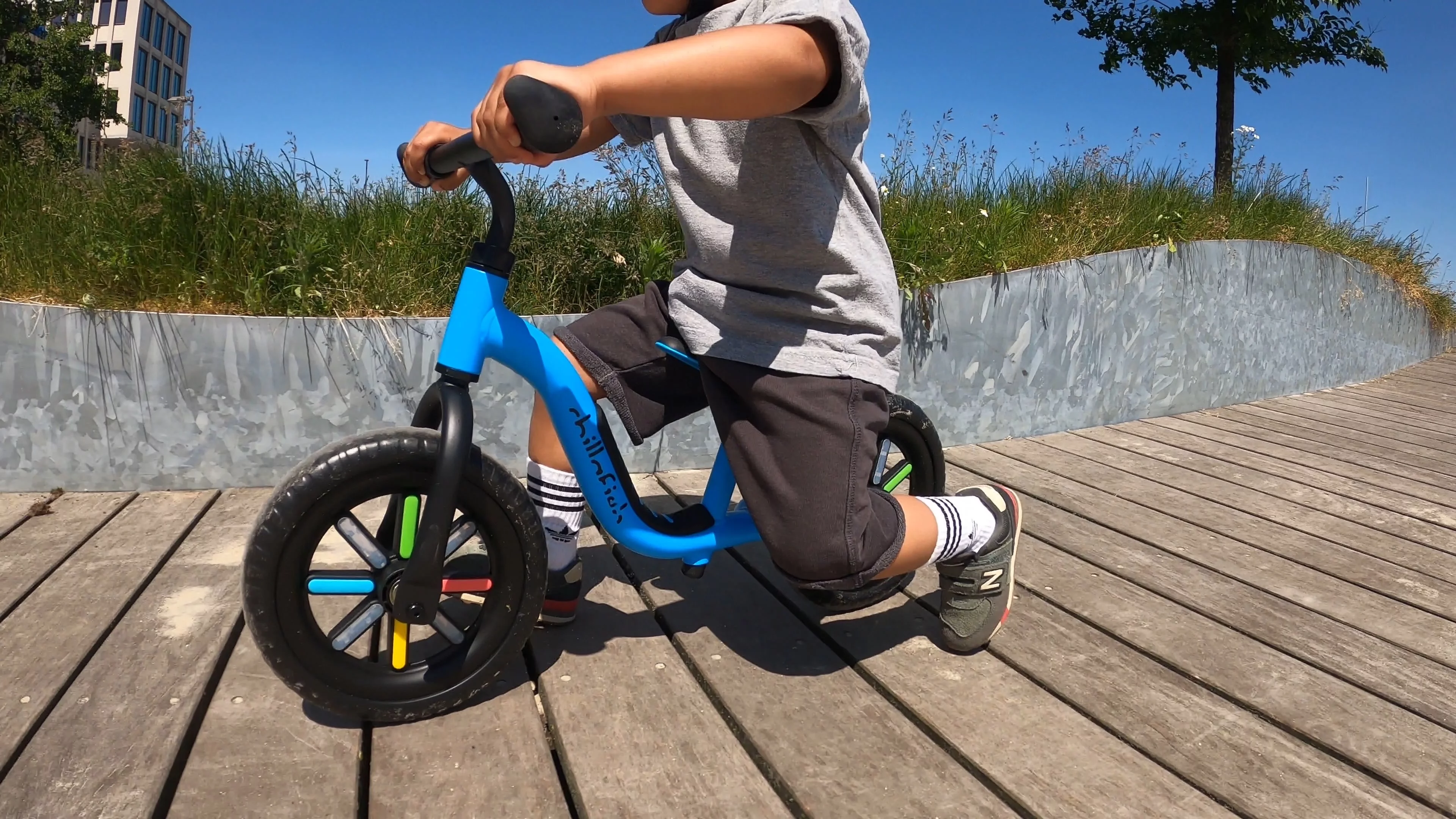 Chillafish Buzzi 10' Balance Bike for Kids 1.5 years and older, Lightweight Toddler Bike with Adjustable Seat - Womvr