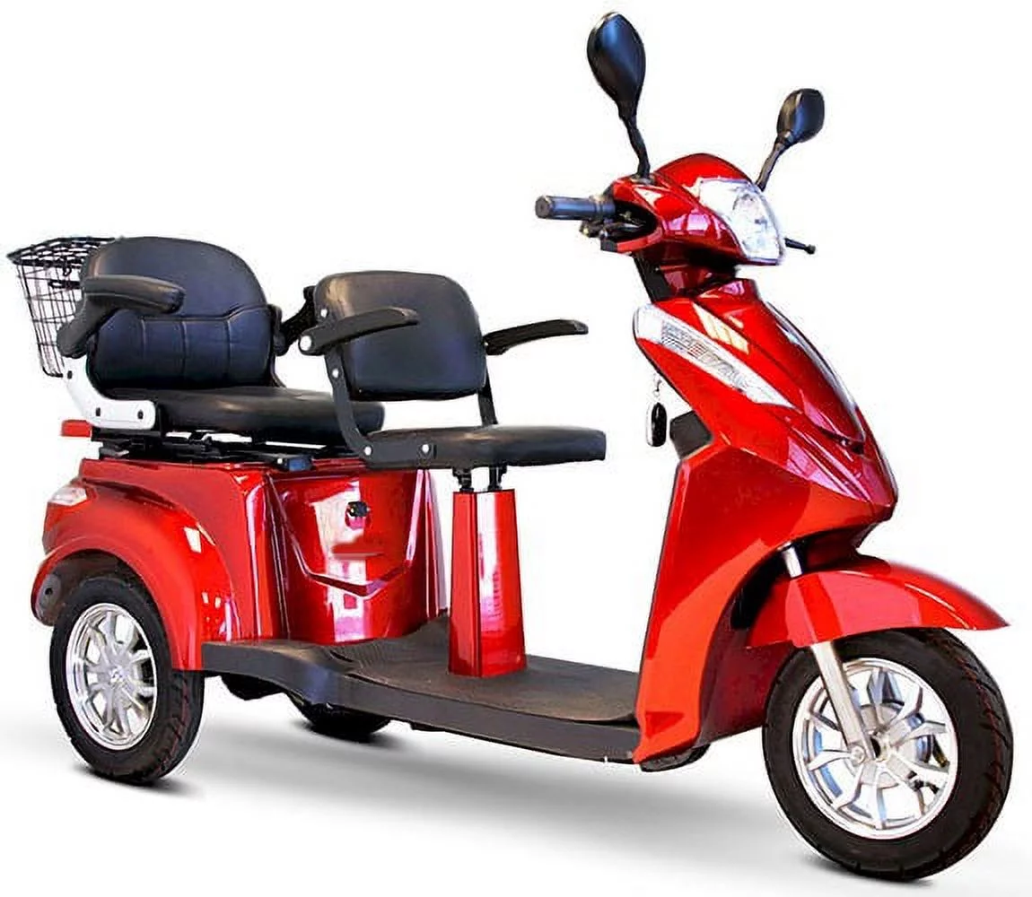 The Limited Edition GTX-L-60 Two adult electric Mobility Scooter RED, Cozytrike - Womvr