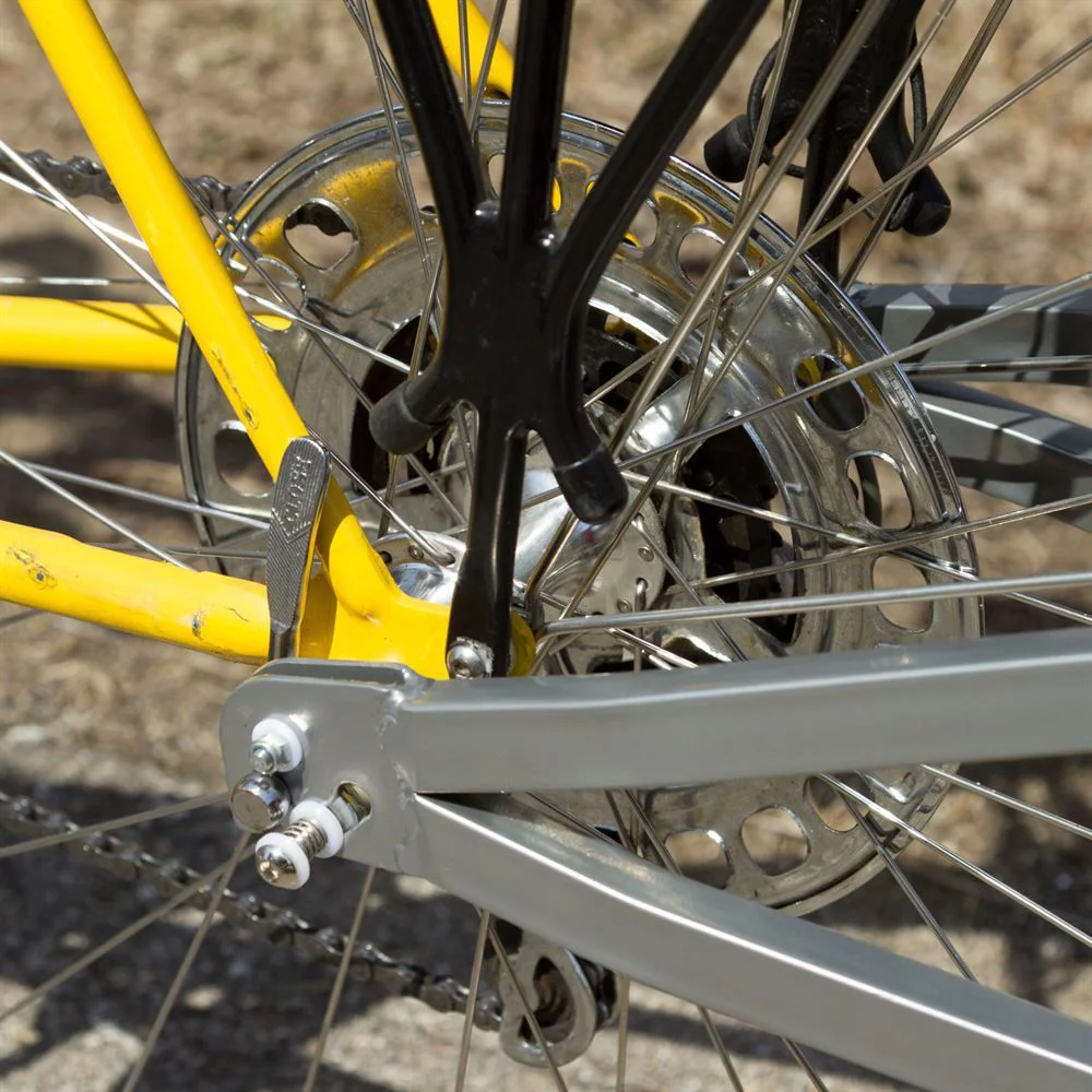 Elevate Outdoor BCT-8002 Single Wheel Pull-Behind Bicycle Cargo Trailer with Cargo Bag - Womvr