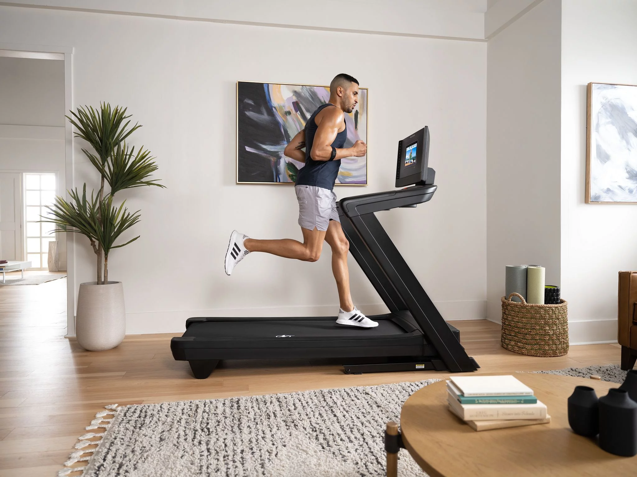 NordicTrack Commercial Series 1250; iFIT-Enabled Incline Treadmill for Running and Walking with 10” Pivoting Touchscreen and Bluetooth Headphone Connectivity - Womvr