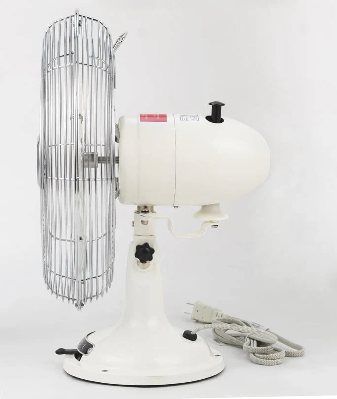 Better Homes & Gardens New 12 inch Retro 3-Speed Metal Tilted-Head Oscillation Table Fan Gold - Womvr