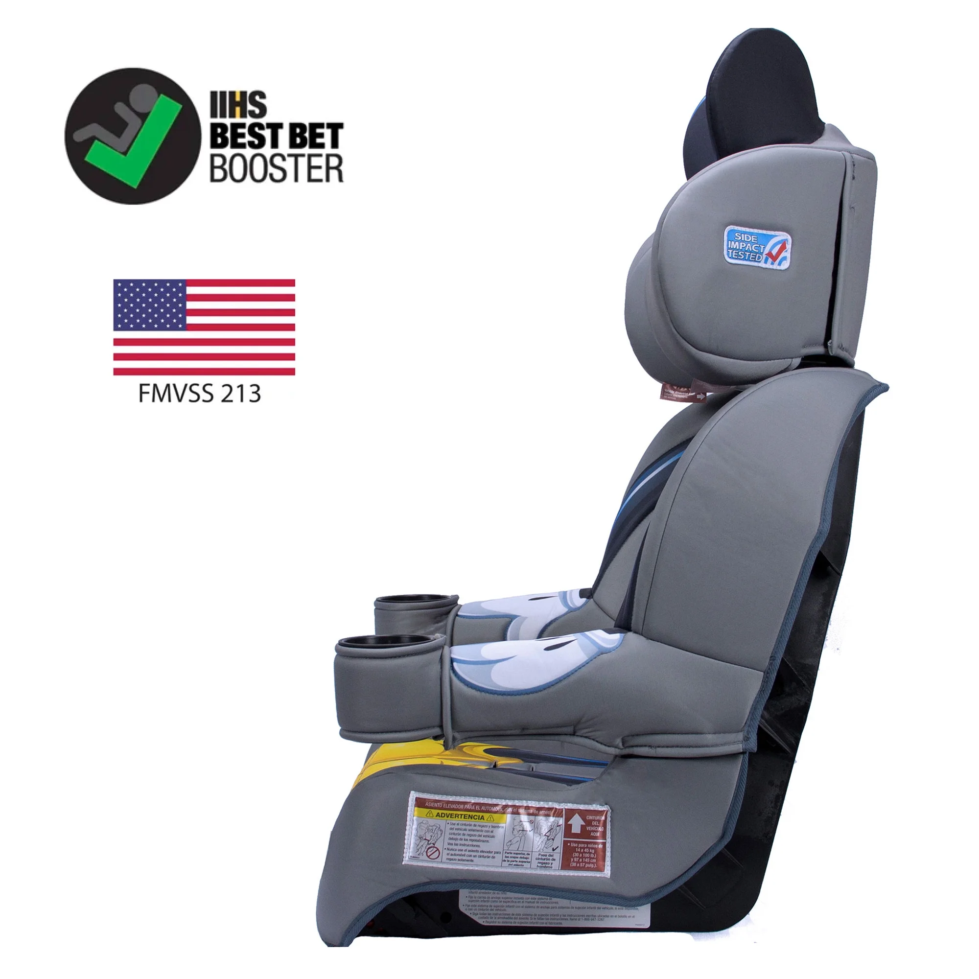 KidsEmbrace Combination Harness Booster Car Seat, Astronaut - Womvr