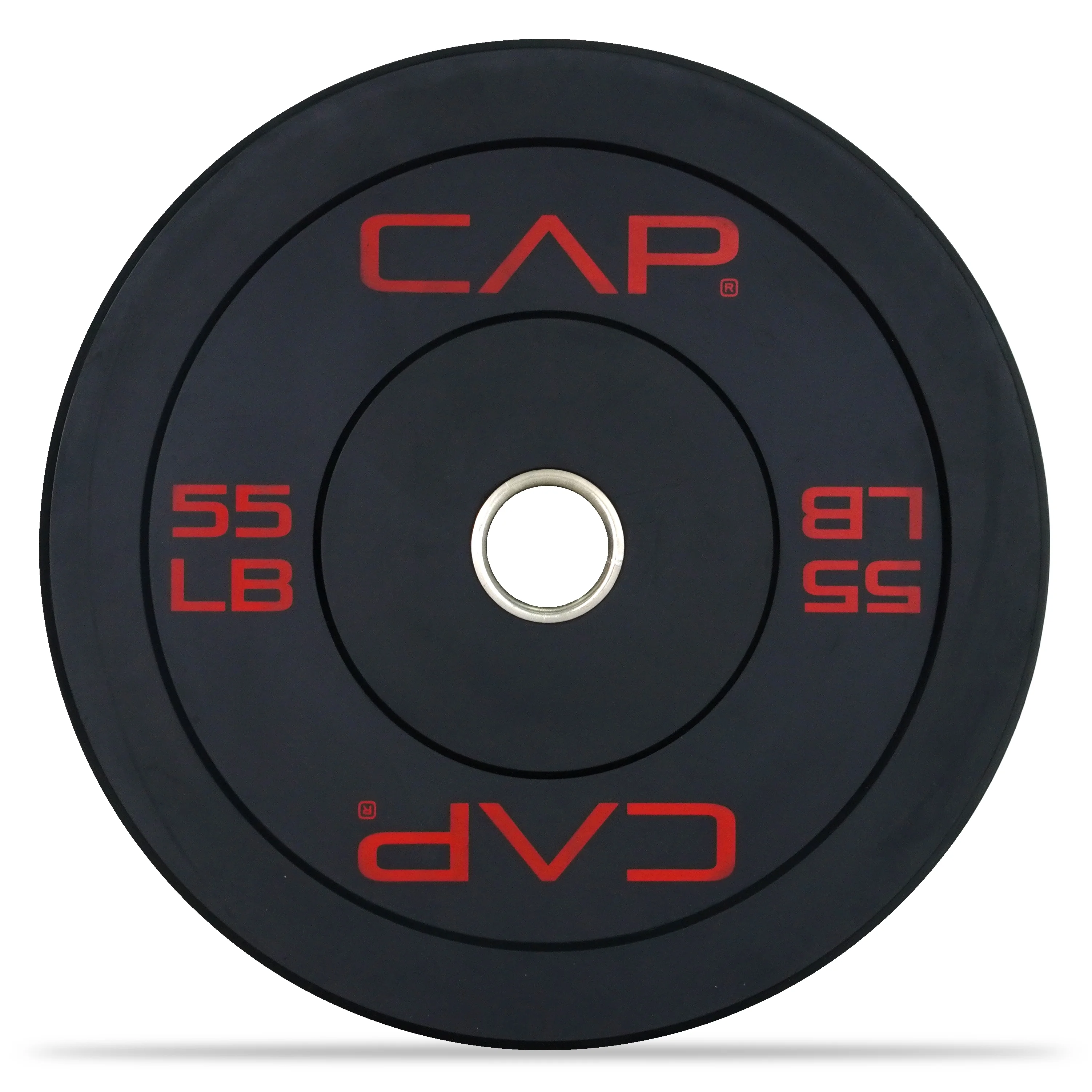 CAP Barbell Olympic Rubber Bumper Plates (Pairs/Singles by sizes) - Womvr