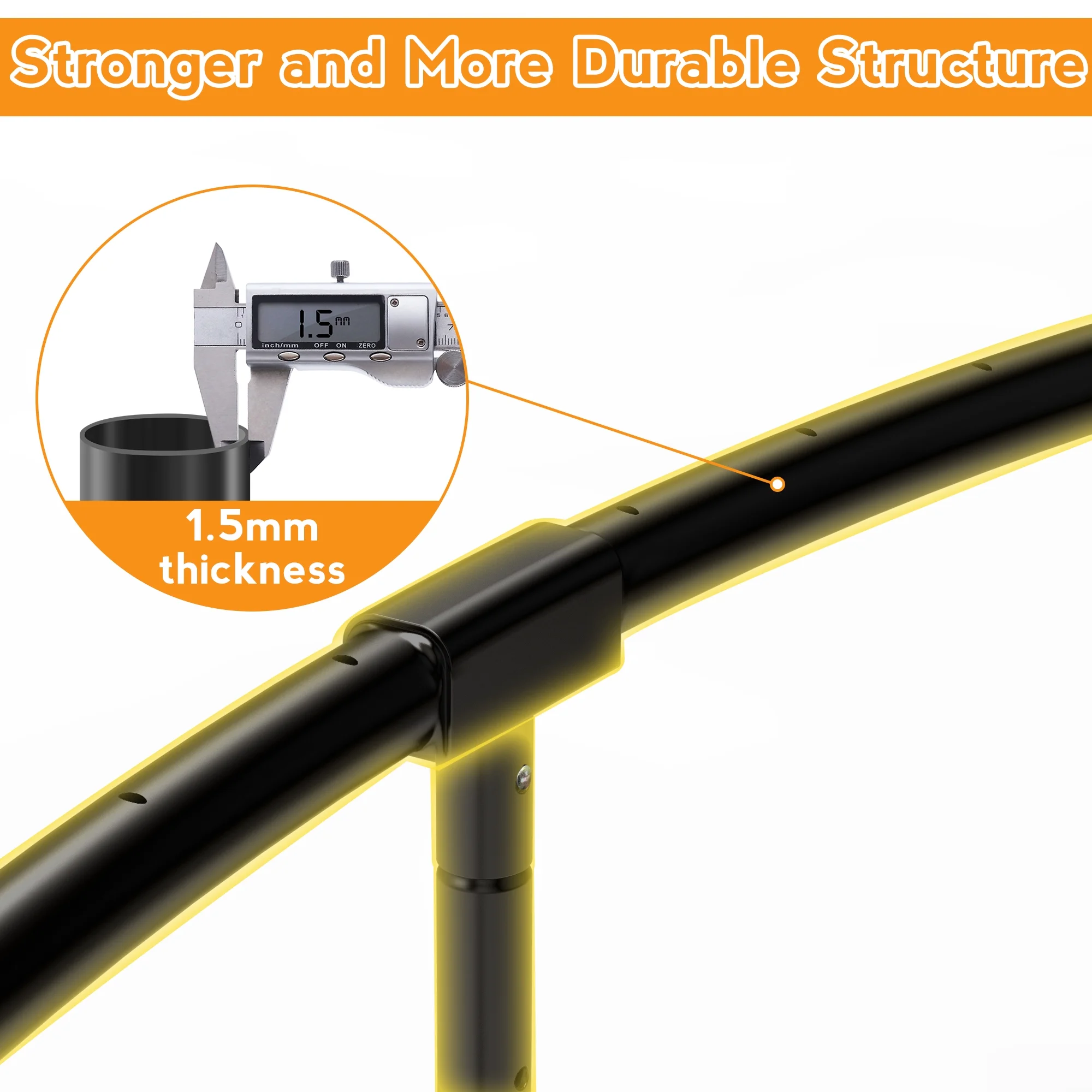 KOFUN Trampoline with Basketball Hoop, 8FT 10FT 12FT 14FT 15FT 16FT Trampoline with Enclosure, Anchors Kit, Ladder, Heavy Duty Backyard Trampoline for Kids Adults, Galvanized Anti-Rust Coating, Black - Womvr