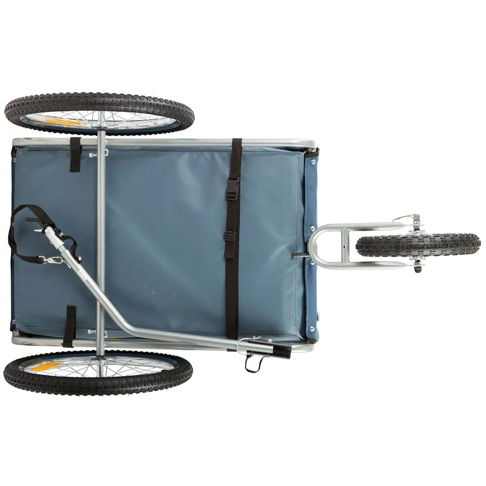 Rage Powersports Bicycle Dog Trailer Carrier, Blue, 56.25