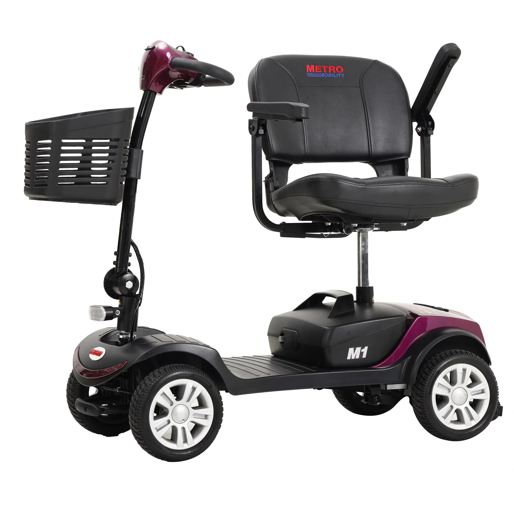 Clerance! Drive Medical Scout Compact Travel Power Scooter, 4 Wheel - Womvr