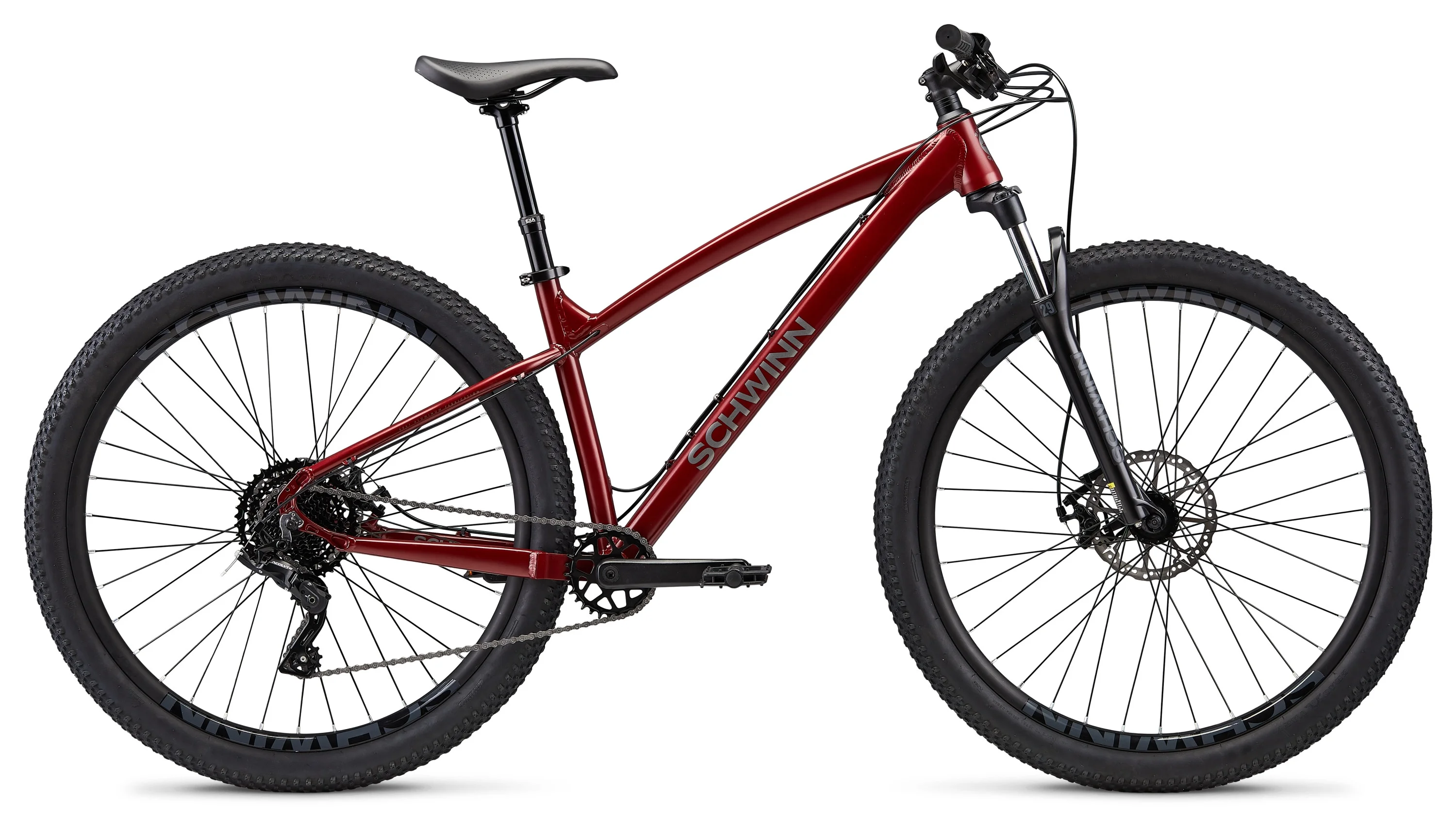 Schwinn Axum Comp X Adult Unisex 29-in. Mountain Bike Medium, Red - Womvr